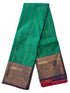 Kanchi Vegan Silk Saree With Contrast Blouse and Rich Jari Pallu