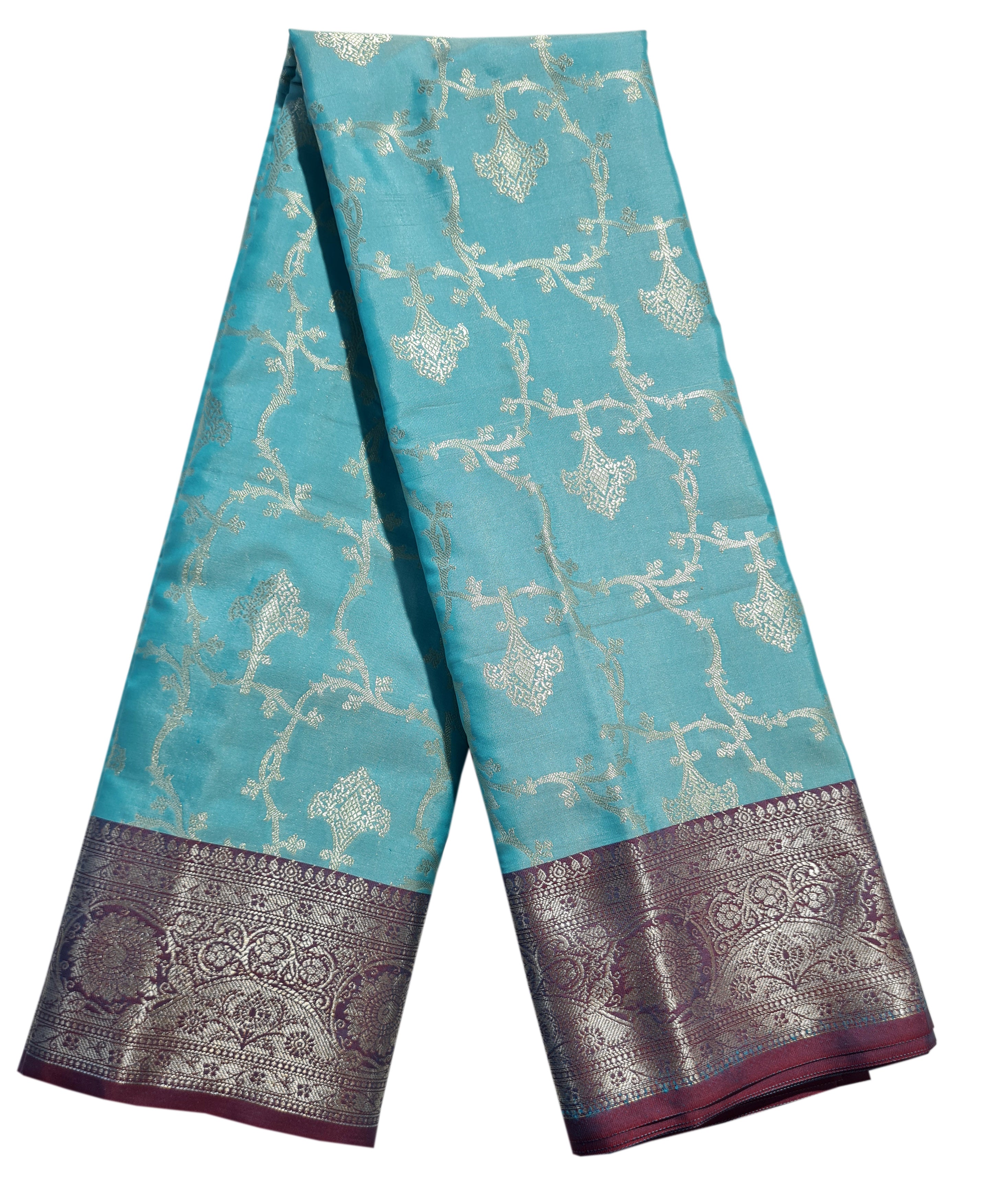 Banarasi Katan Jaal Silk Sarees