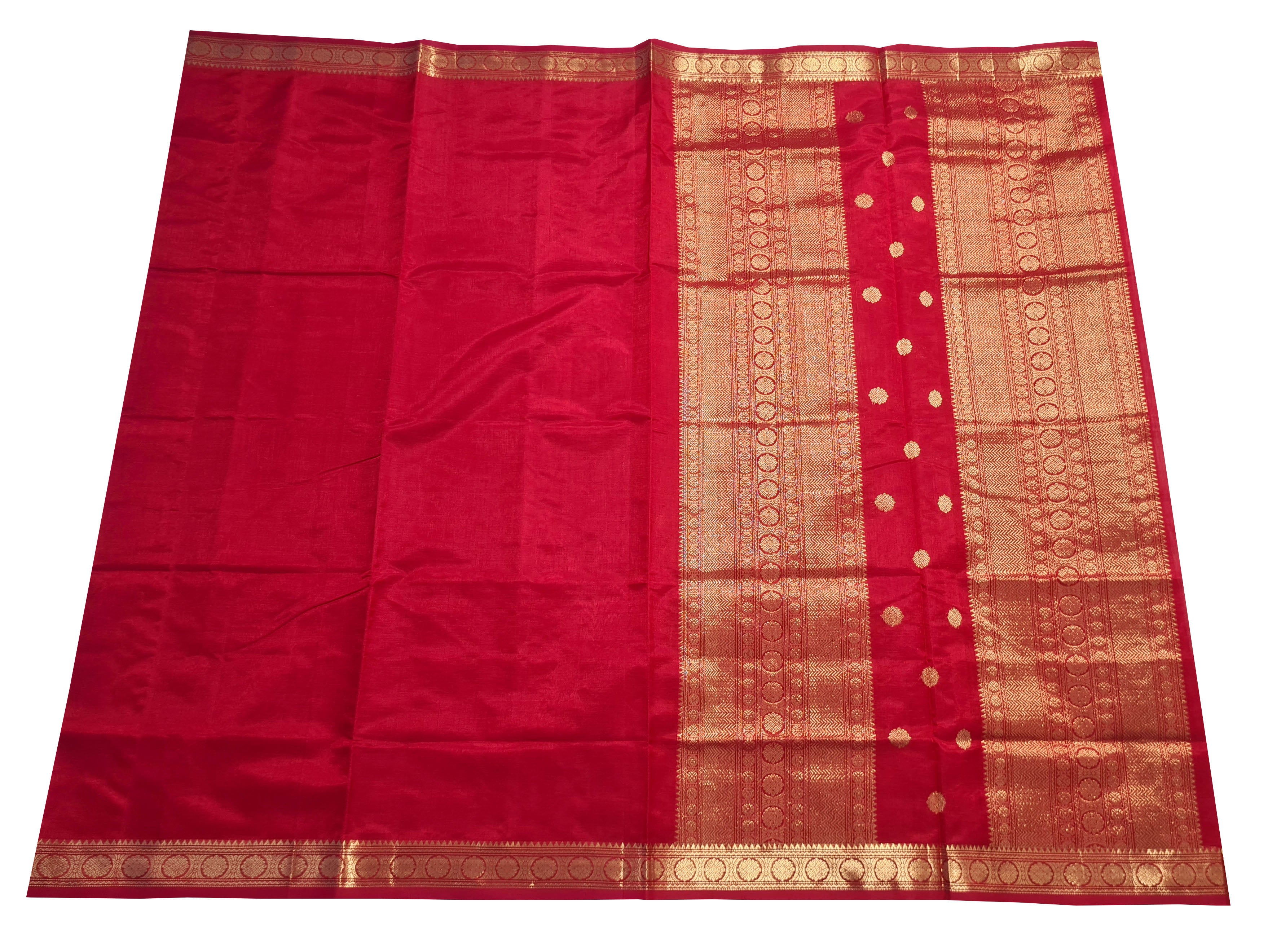 Kanchipuram Pure Silk Cotton Saree