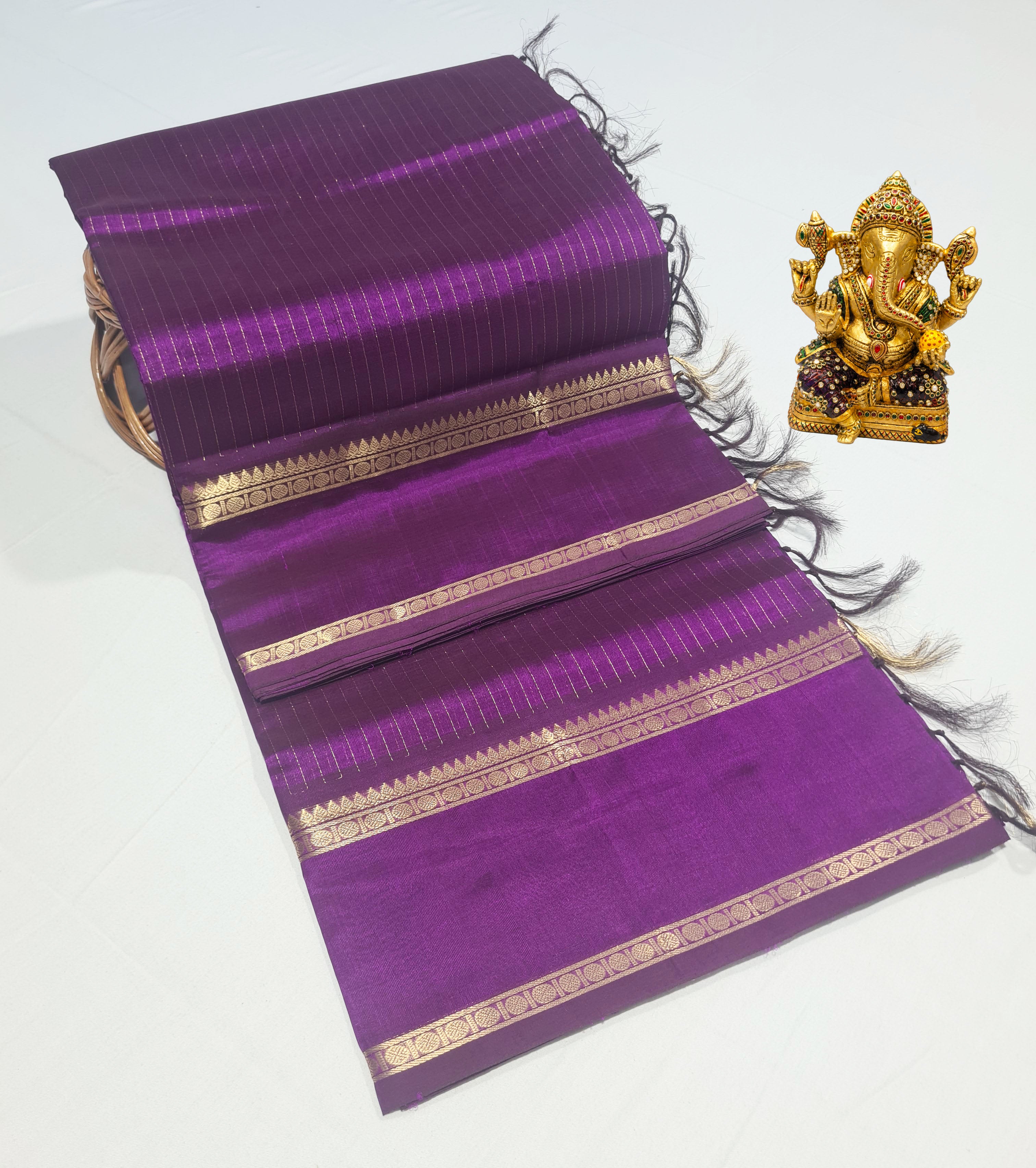 Kanchipuram Pure Silk Cotton Saree