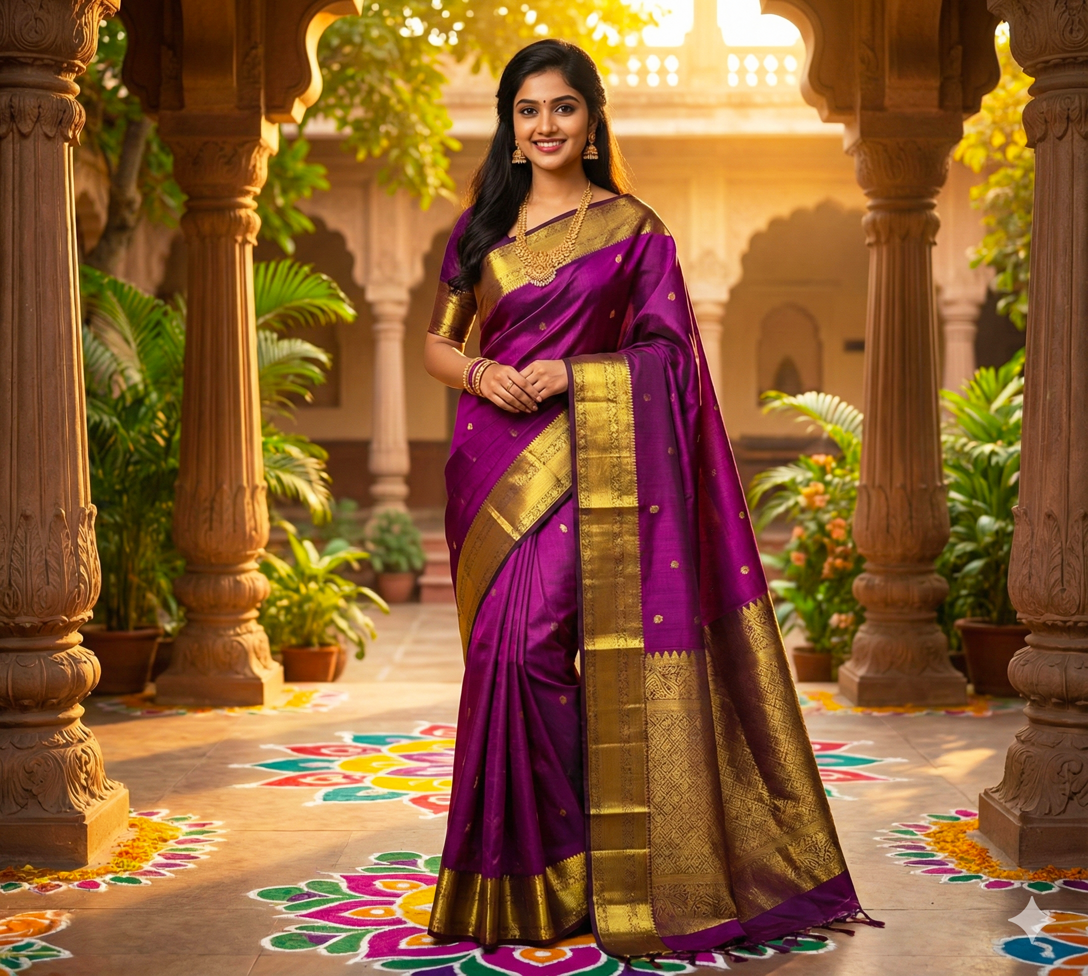 Kanchipuram Pure Silk Saree