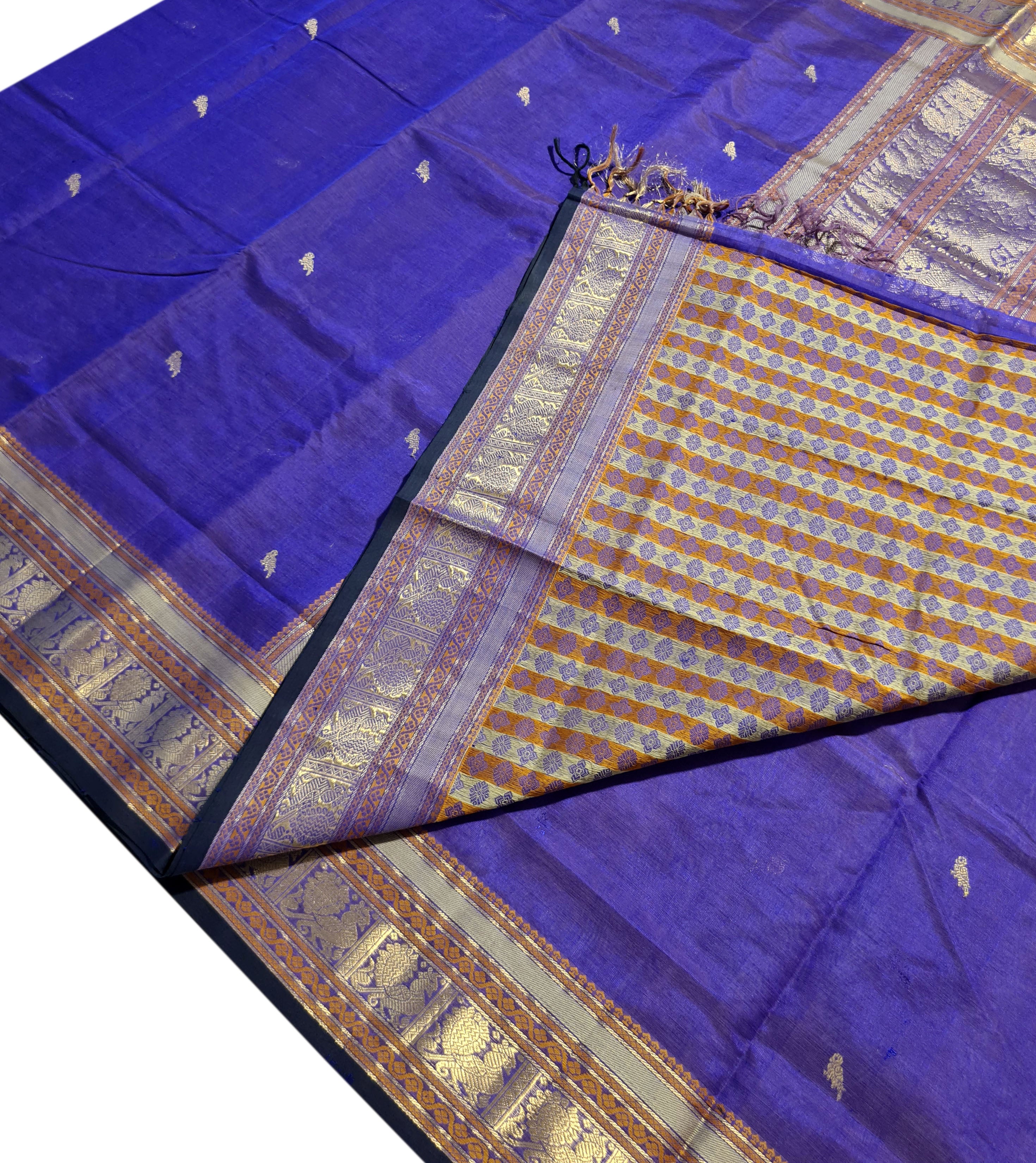 Kanchipuram Pure Silk Cotton Saree
