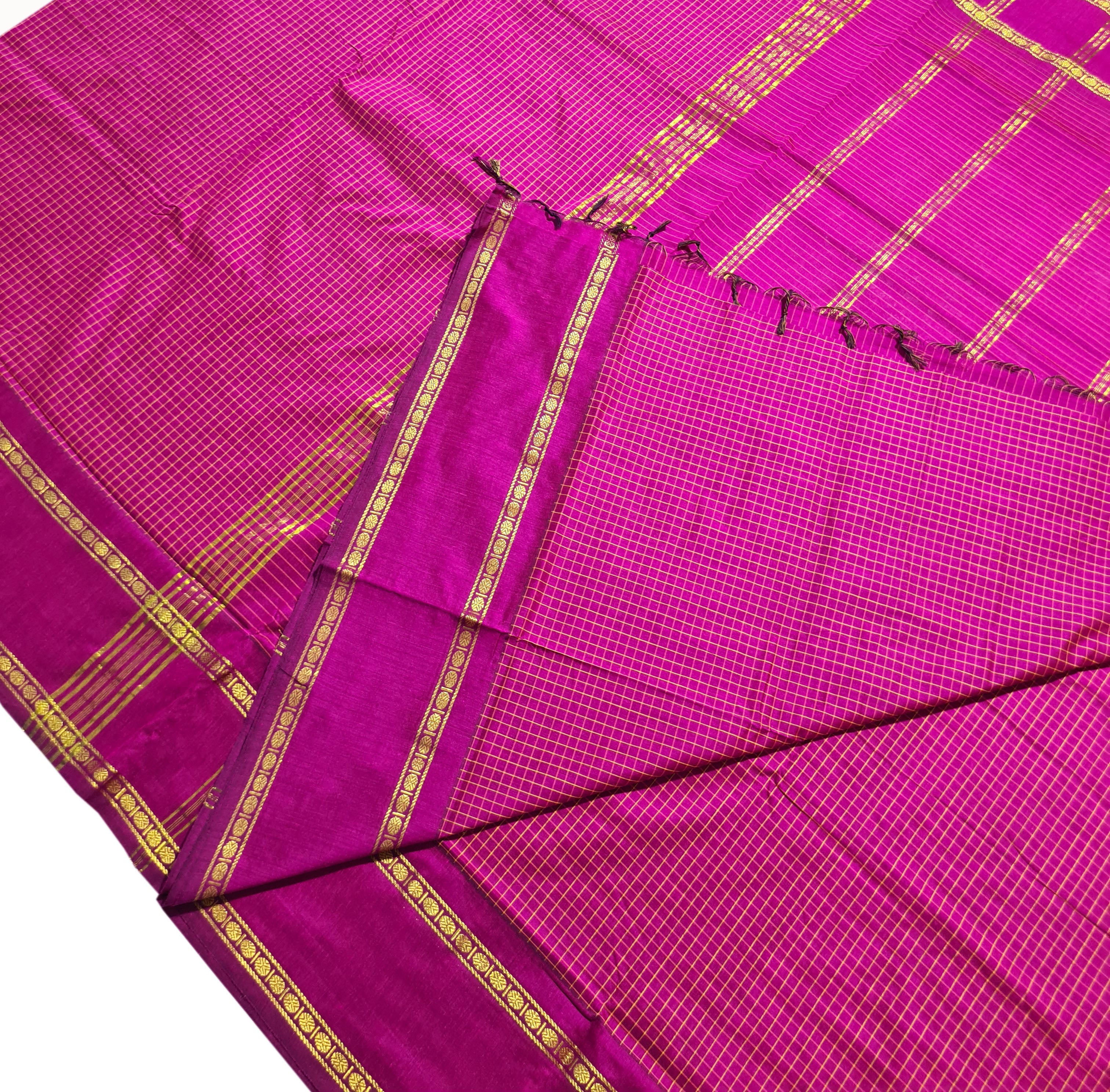 Vairaoosi Agarlic Cotton Silk Sarees