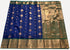 Kanchi Vegan Silk Saree With Contrast Blouse and Rich Jari Pallu