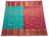Kanchi Vegan Silk Saree With Contrast Blouse and Rich Jari Pallu