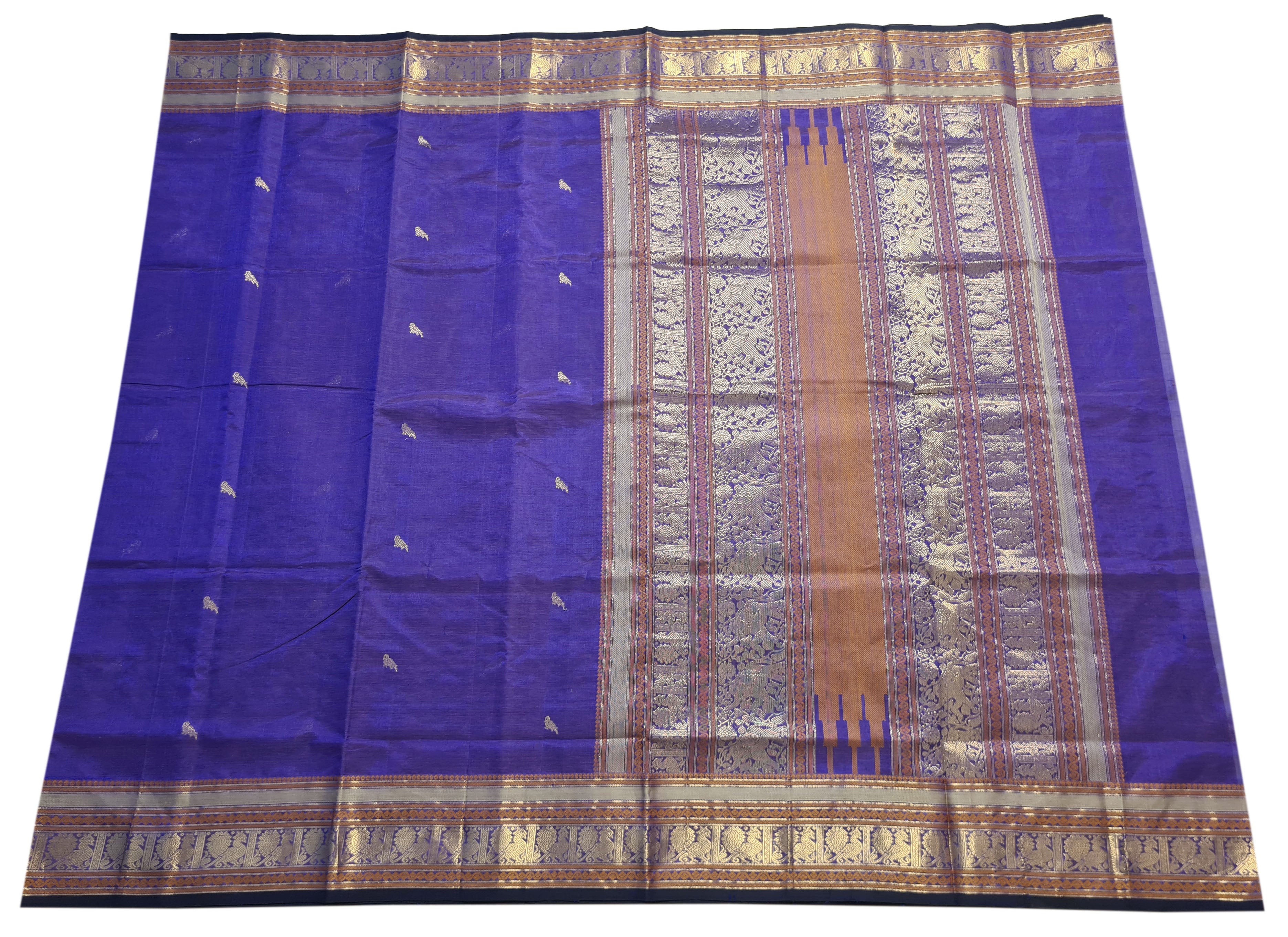 Kanchipuram Pure Silk Cotton Saree