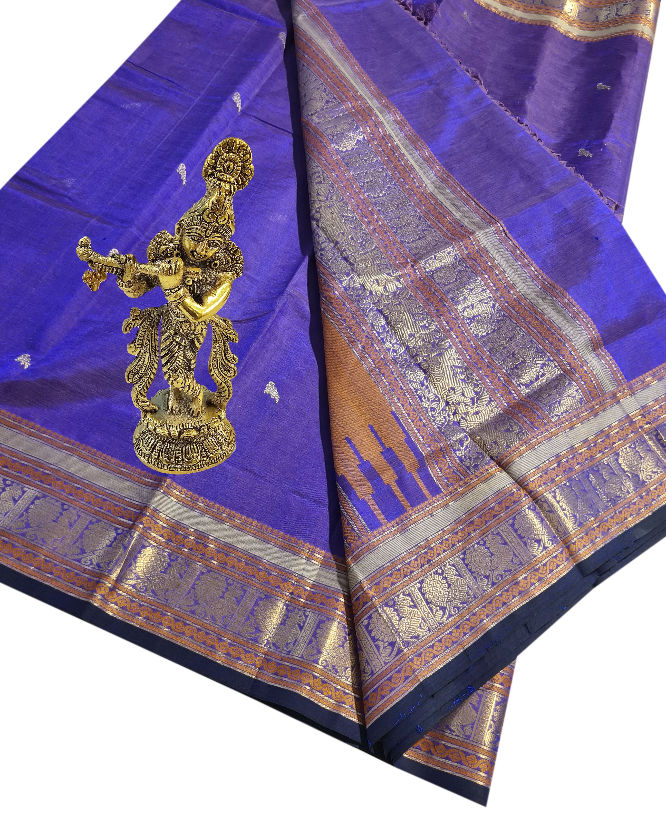 Kanchipuram Pure Silk Cotton Saree
