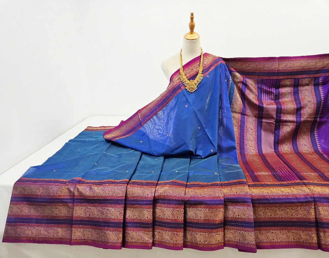 Kanchipuram Pure Silk Cotton Saree