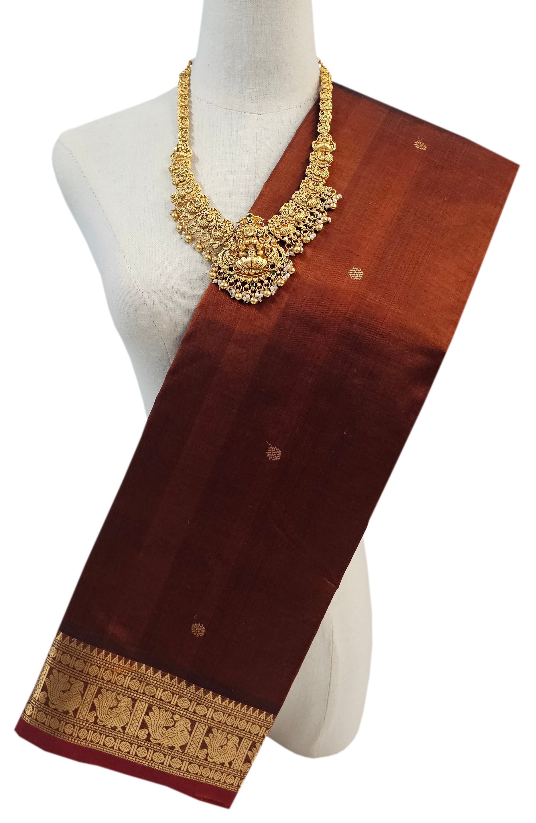 Kanchipuram Pure Silk Cotton Saree