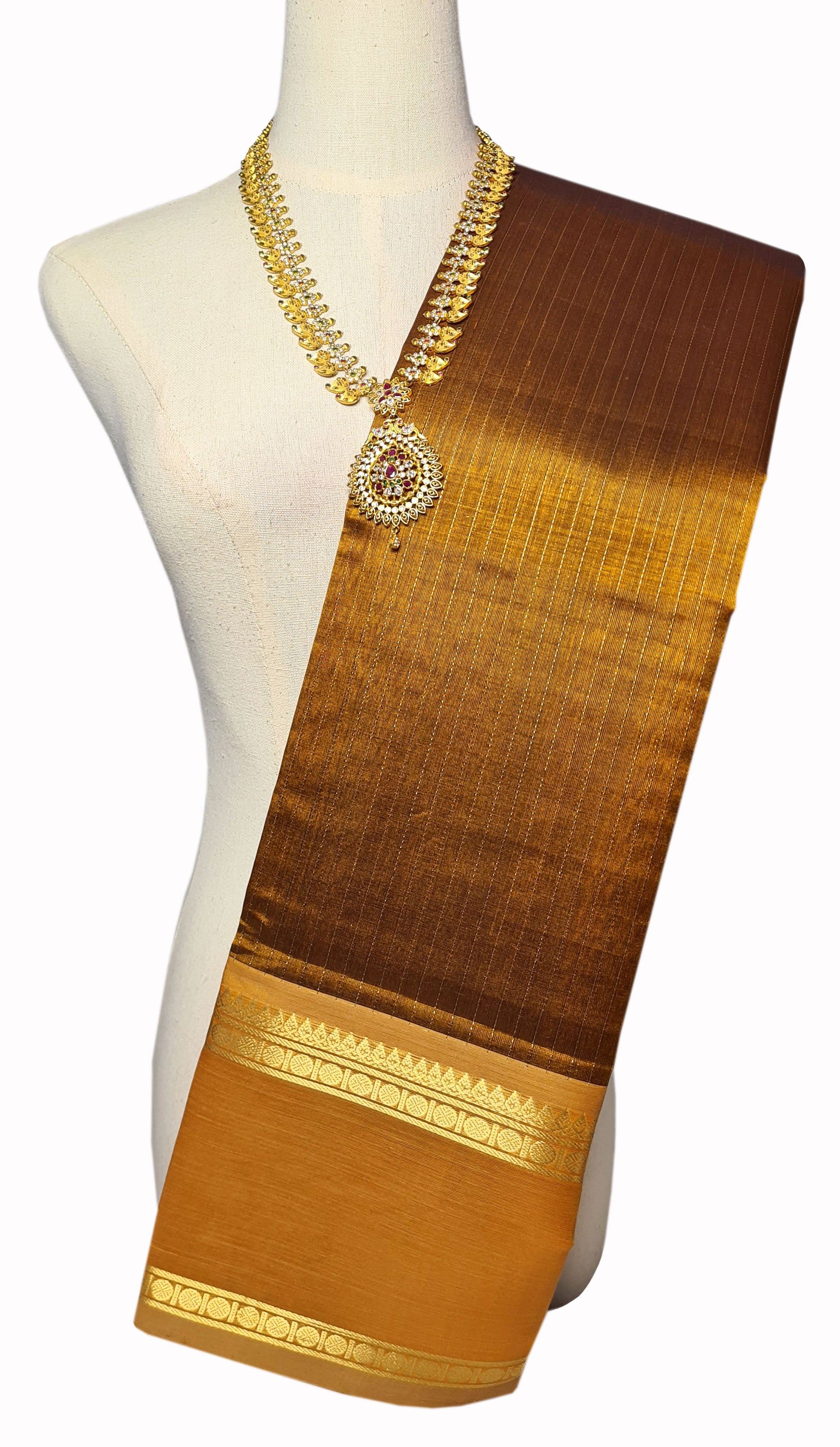 Kanchipuram Pure Silk Cotton Saree