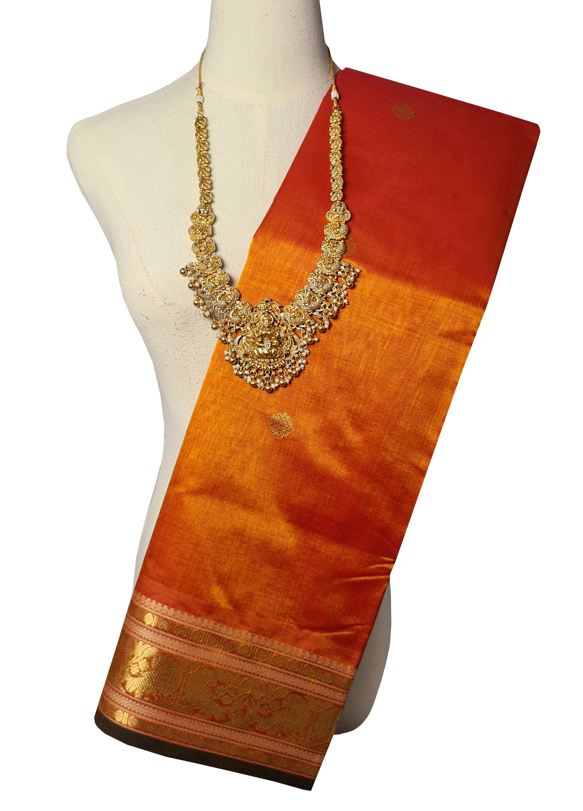 Kanchipuram Pure Silk Cotton Saree