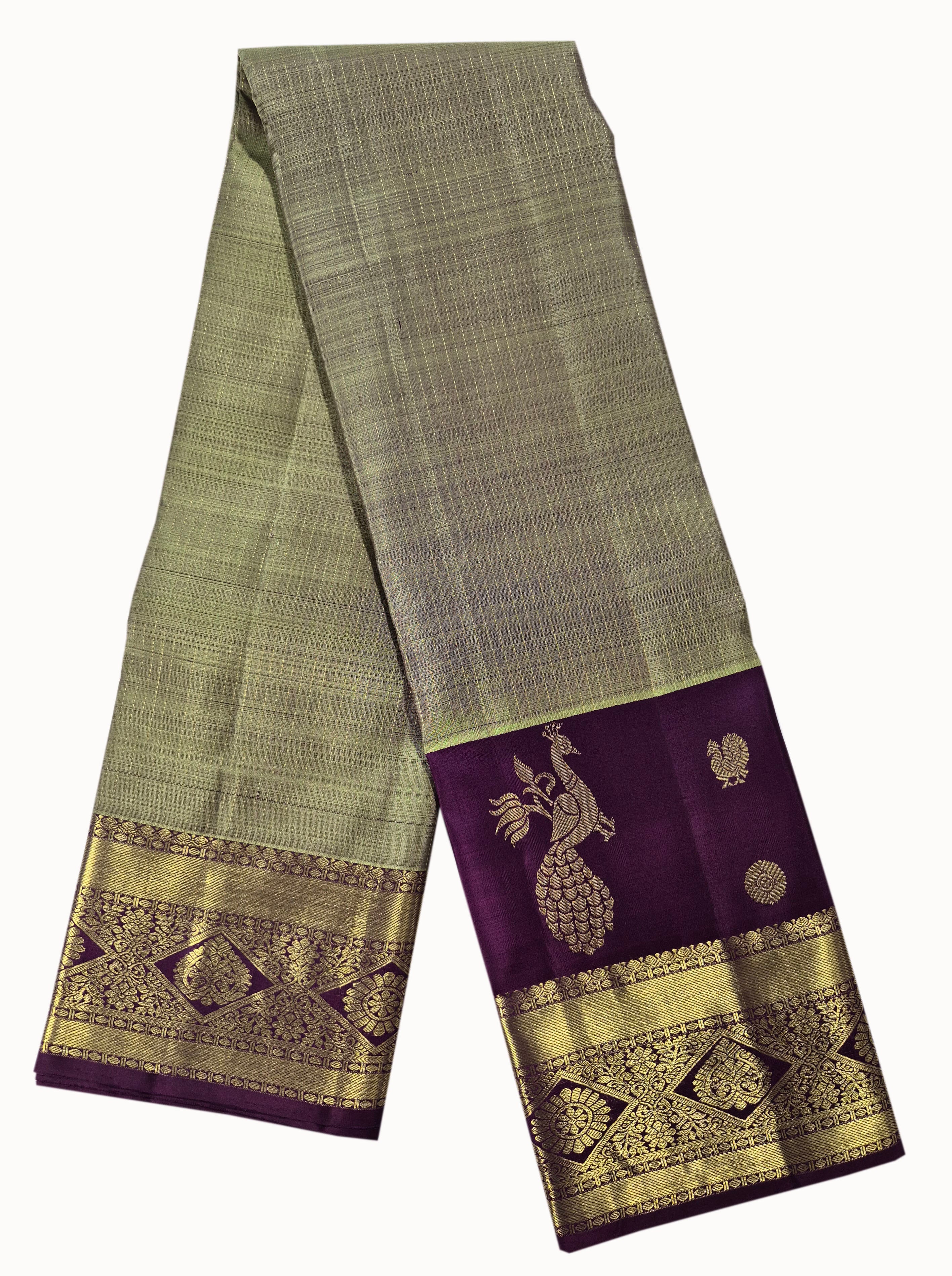 Vairaoosi Kanchipuram Pure Silk Saree