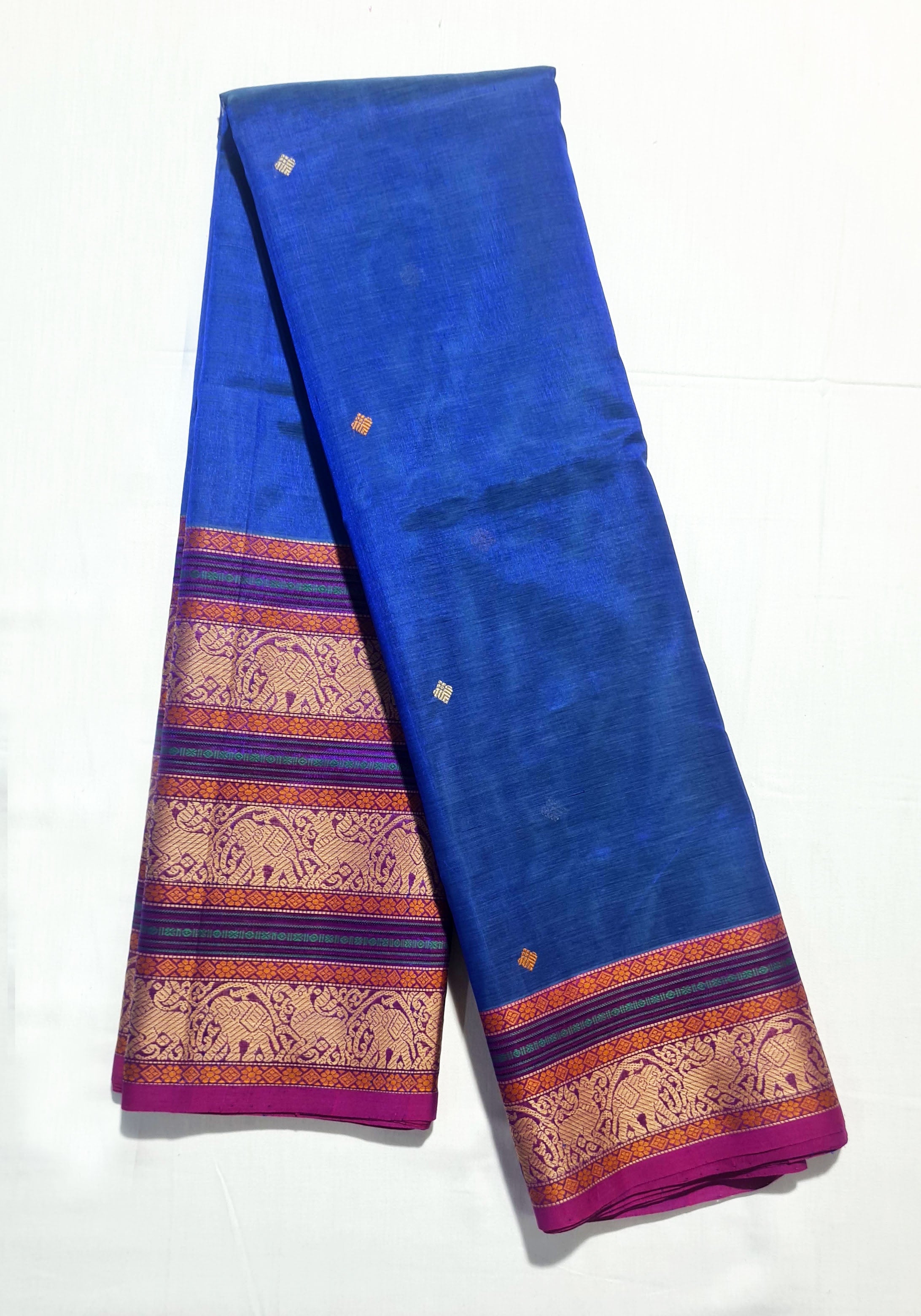 Kanchipuram Pure Silk Cotton Saree