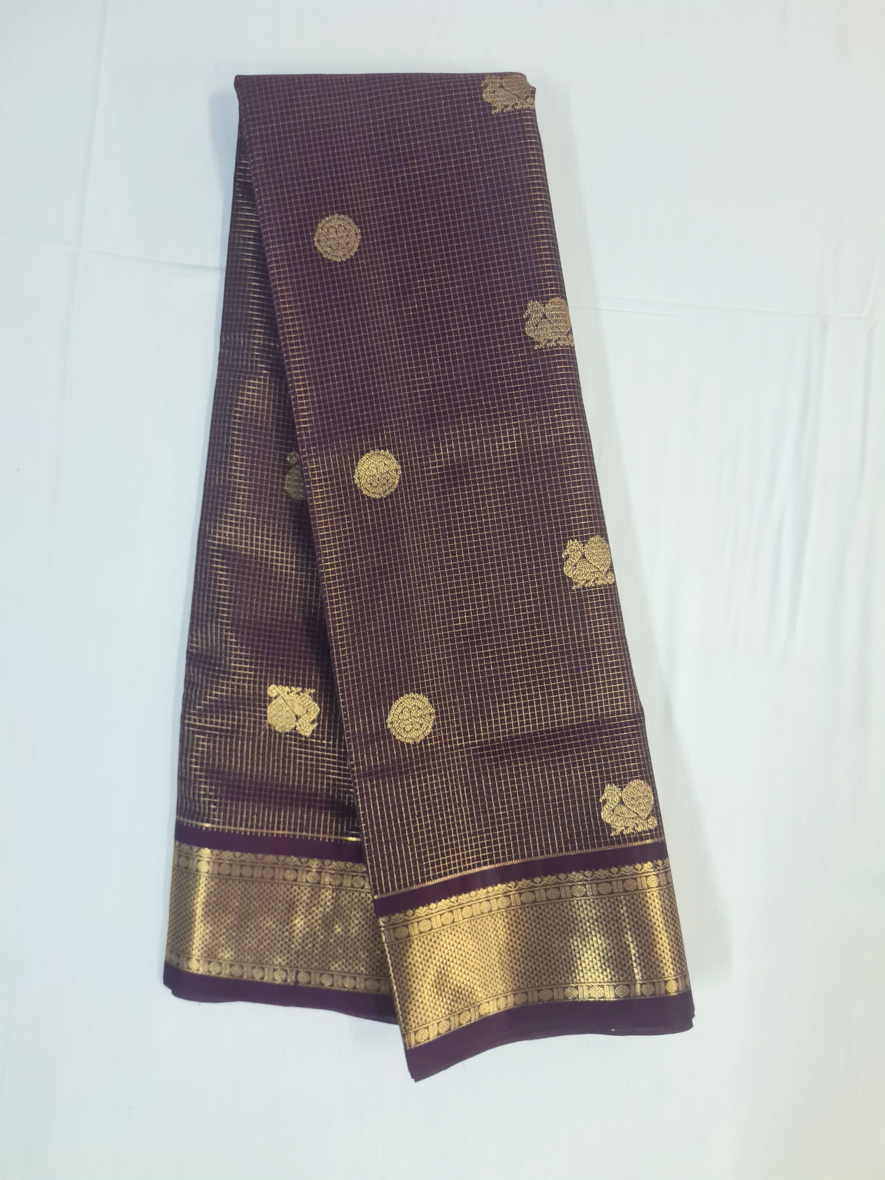 Kanchipuram Pure Silk Cotton Saree