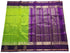 Korvai Kanchipuram Side Butta Checked pure silk cotton Sarees