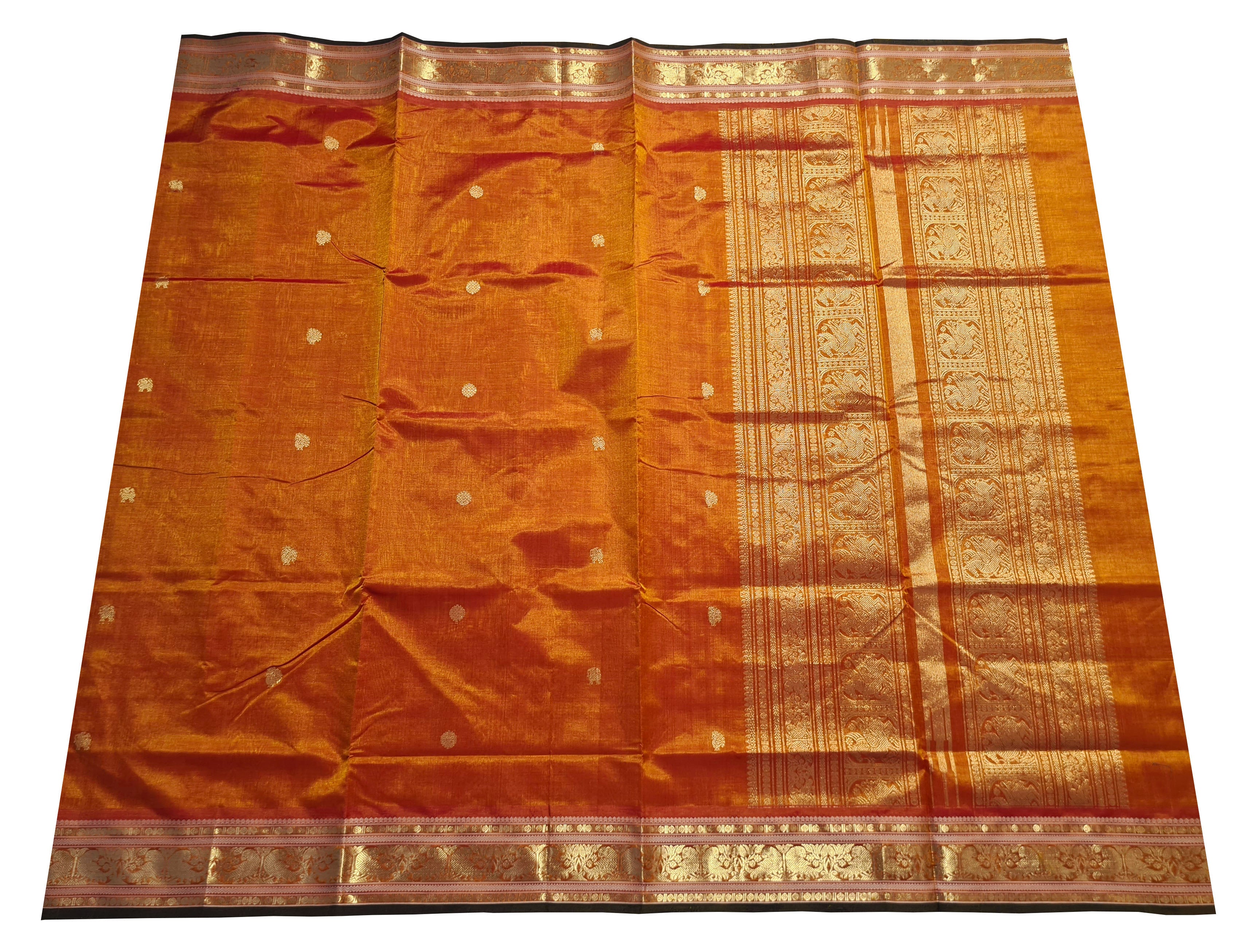 Kanchipuram Pure Silk Cotton Saree