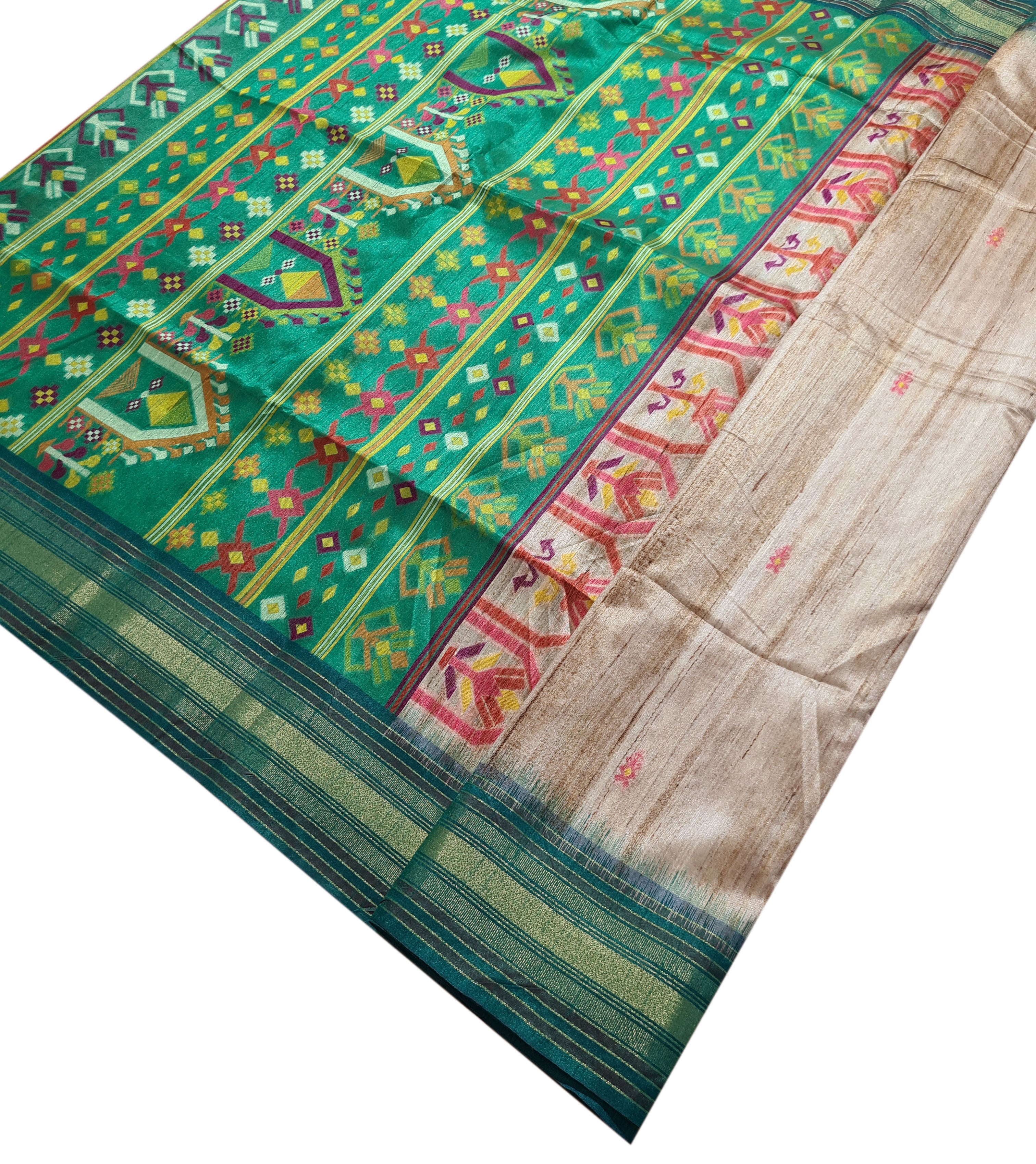Antic Design semi Tussar Sarees