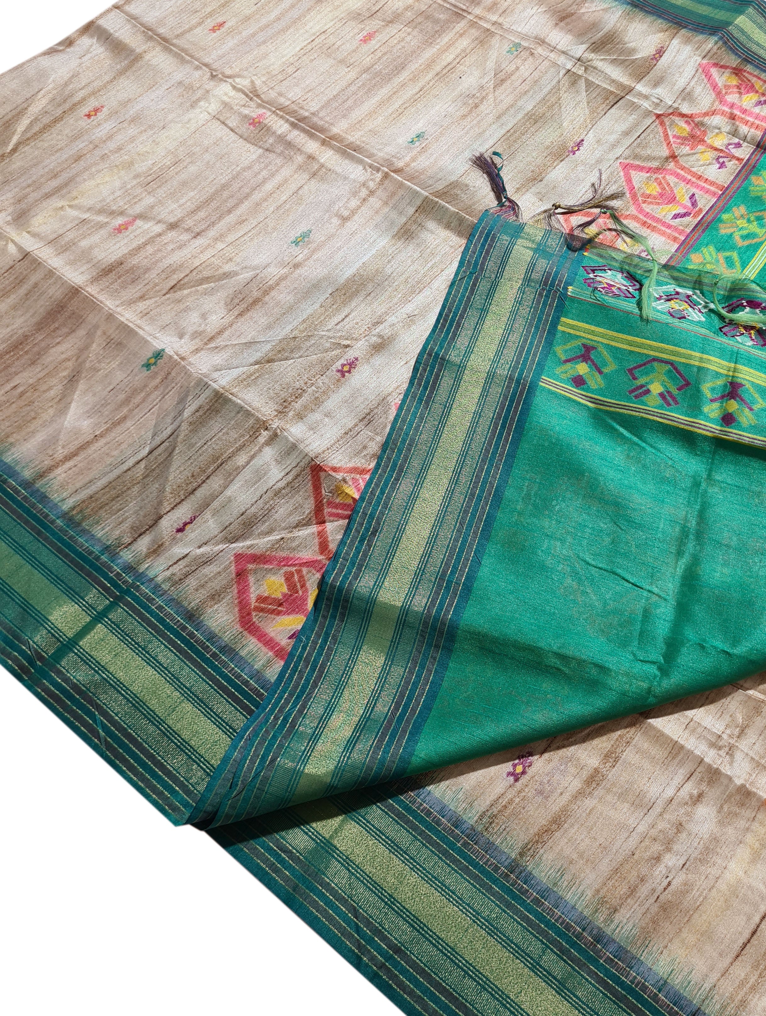 Antic Design semi Tussar Sarees