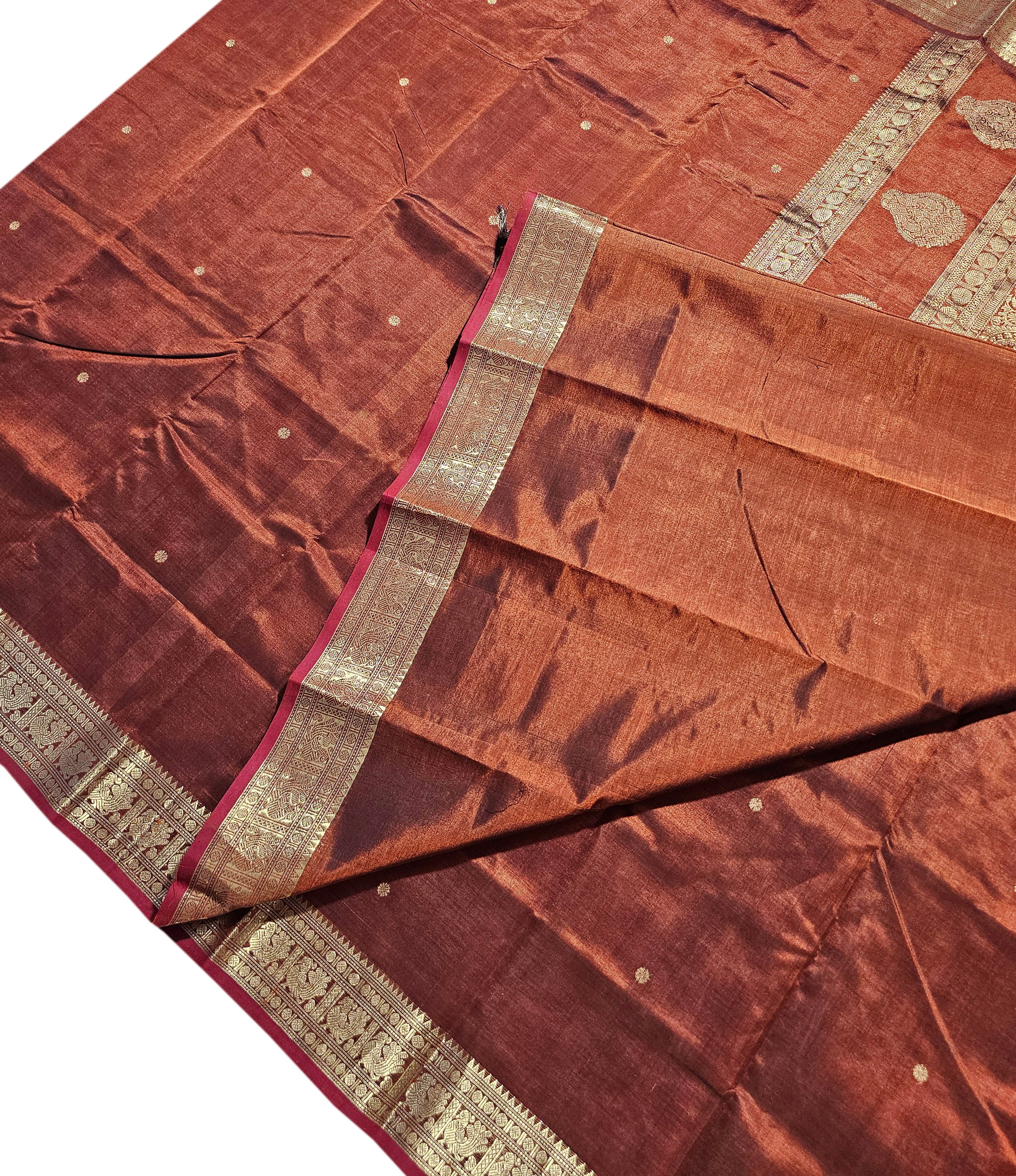 Kanchipuram Pure Silk Cotton Saree