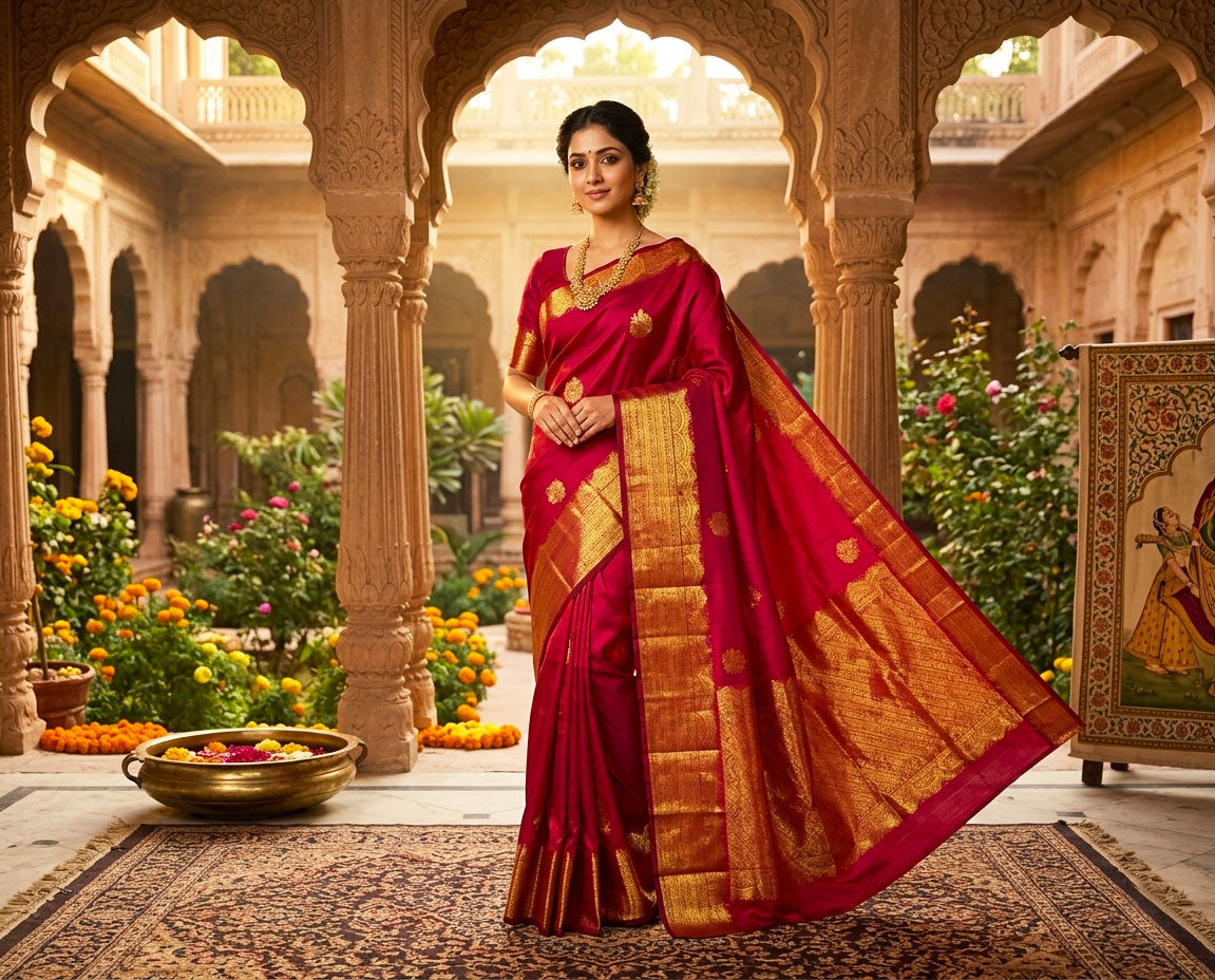 Kanchipuram Pure Silk Saree