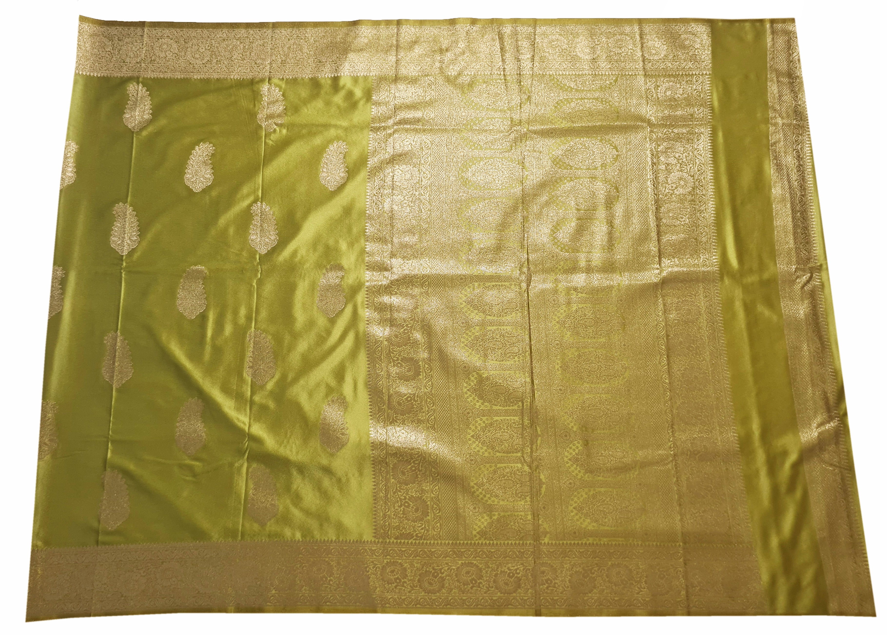 Bengaluru Crape Antic Silk Meena Sarees