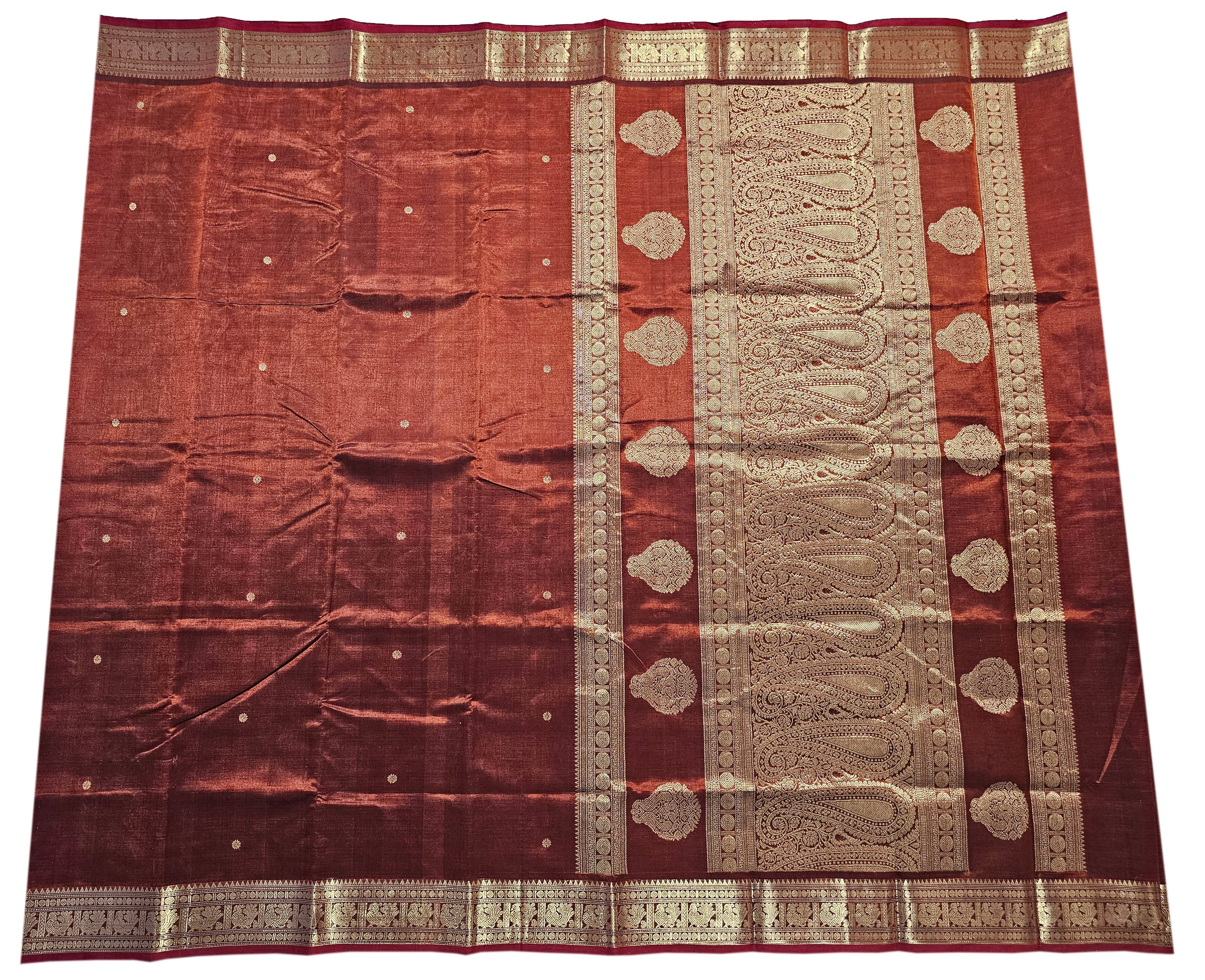 Kanchipuram Pure Silk Cotton Saree