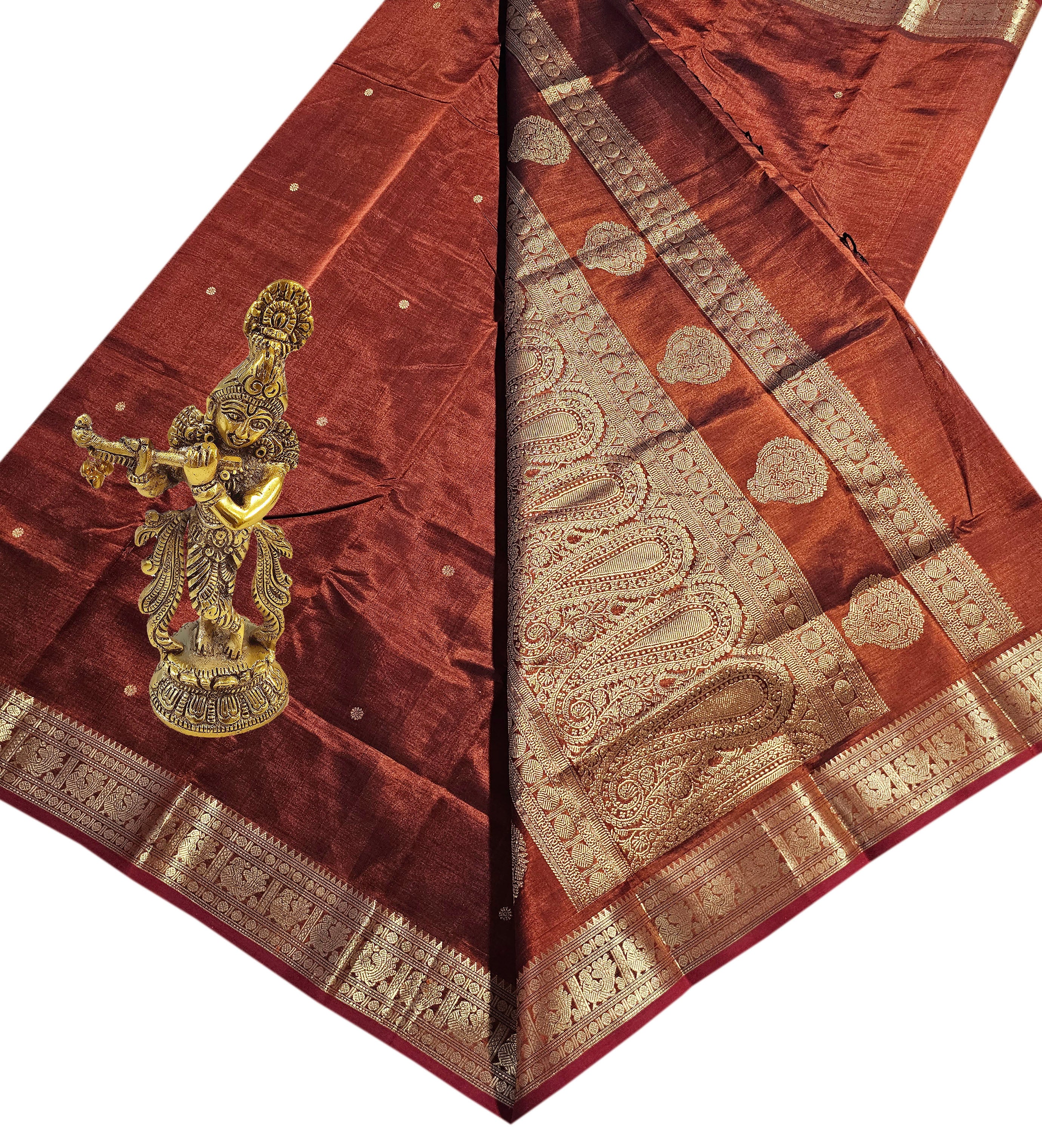 Kanchipuram Pure Silk Cotton Saree