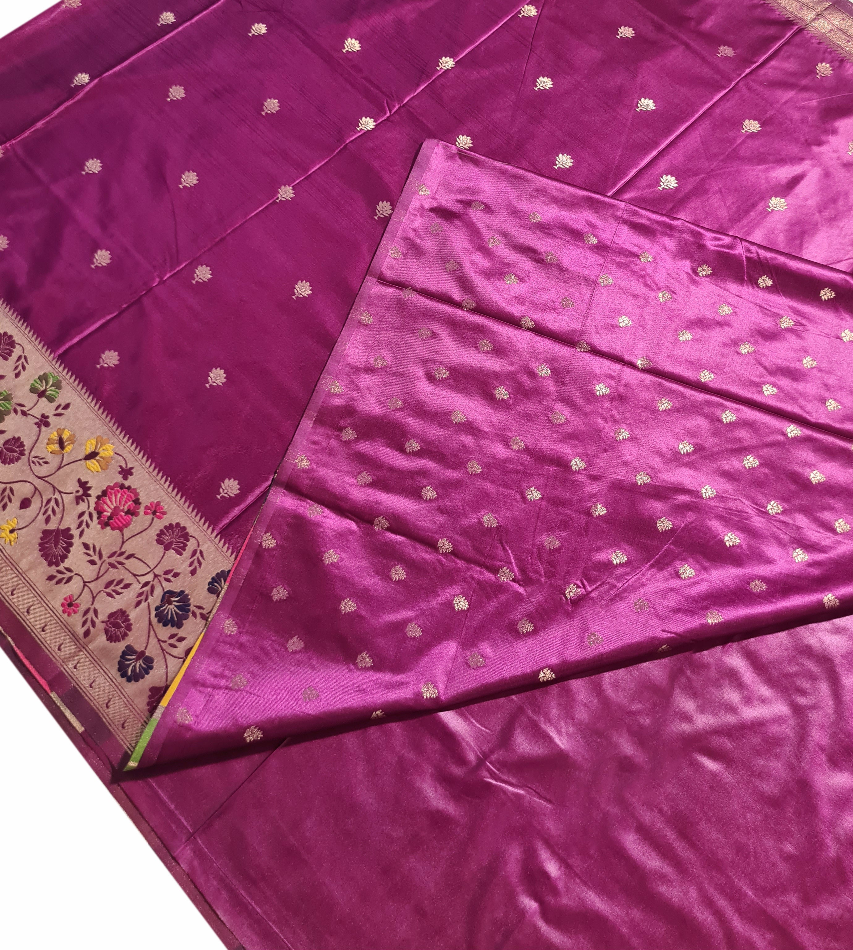 Bengaluru Crape Antic Silk Meena Sarees
