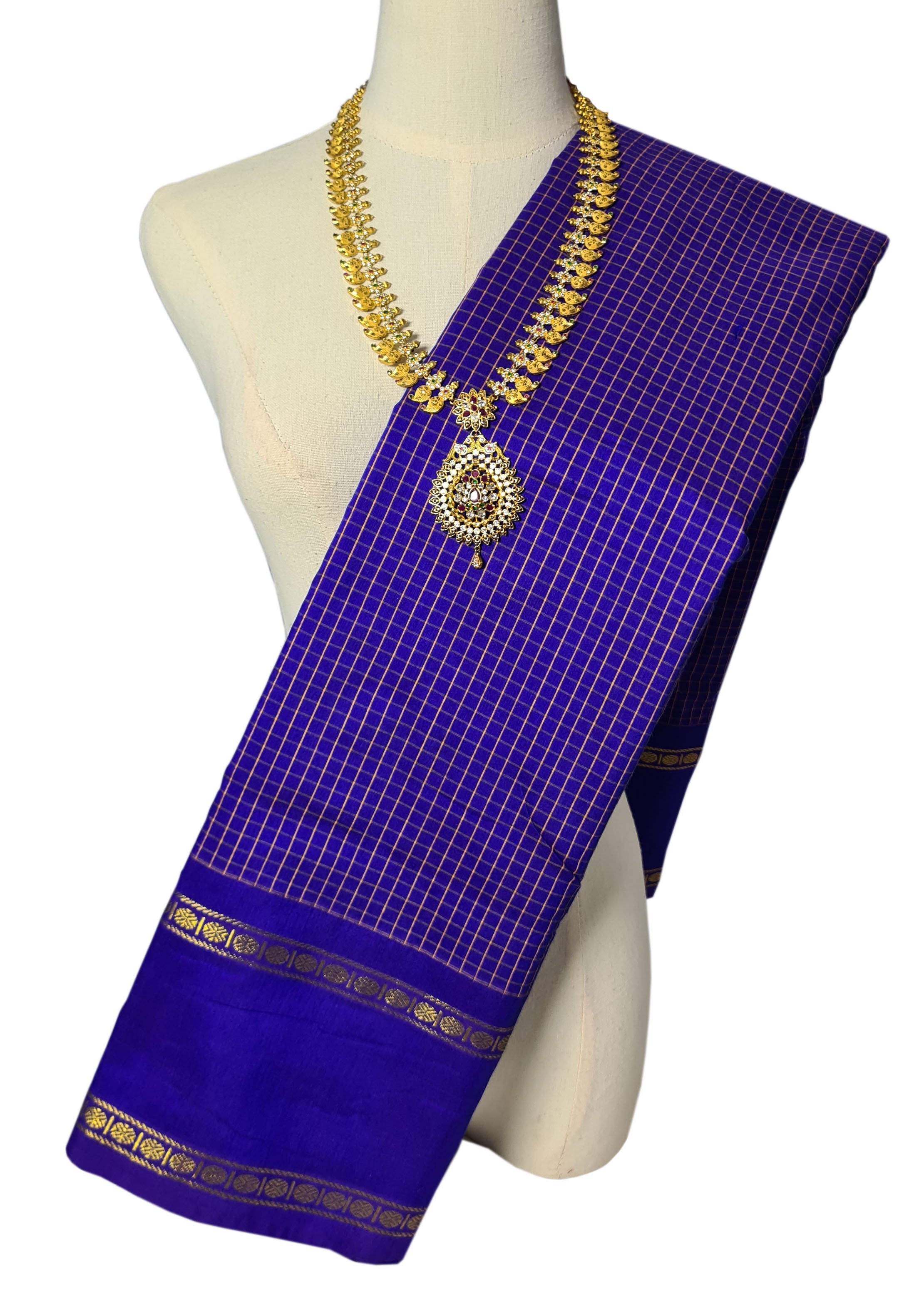 Vairaoosi Agarlic Cotton Silk Sarees