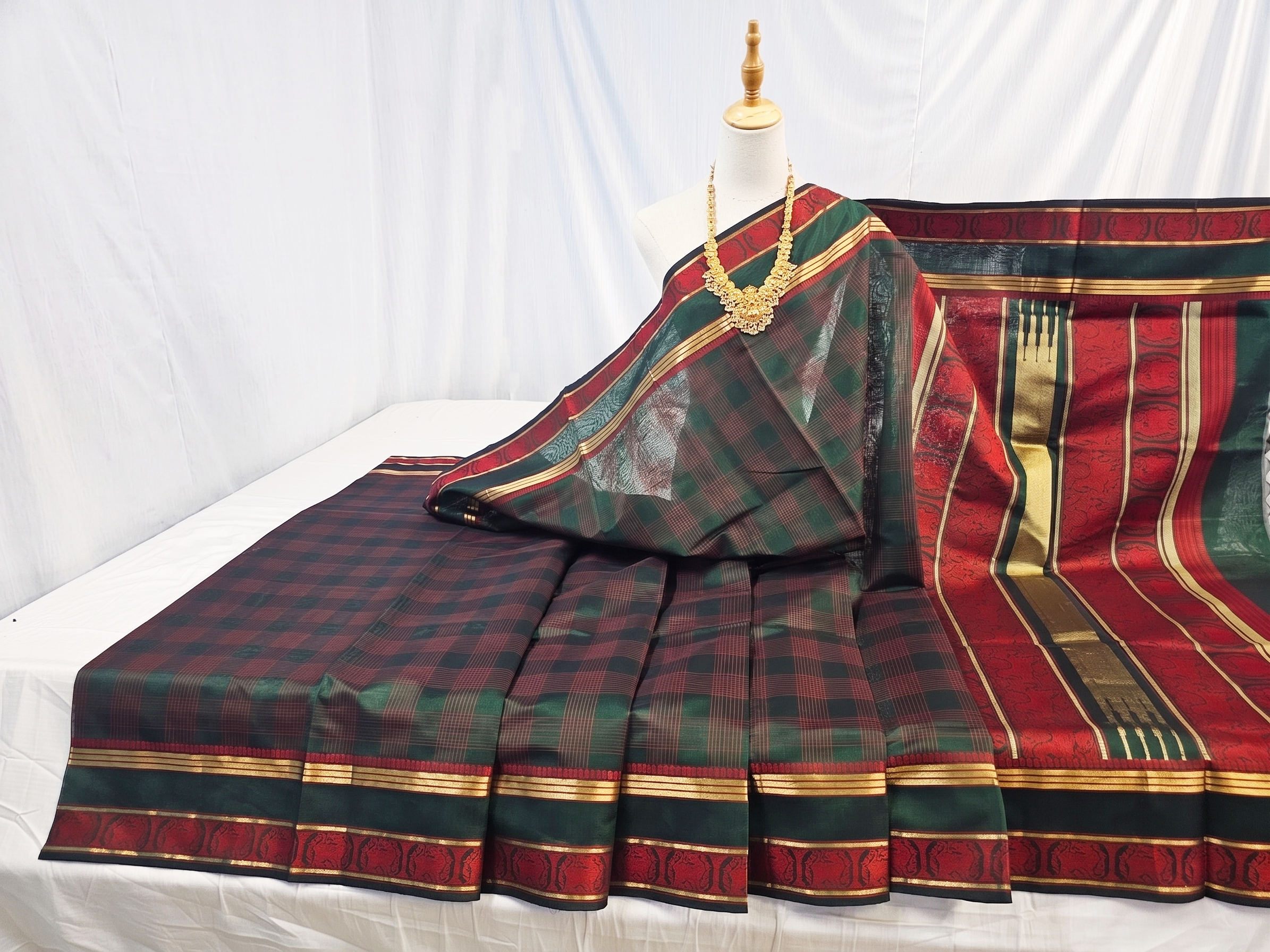 Kanchipuram Pure Silk Cotton Saree