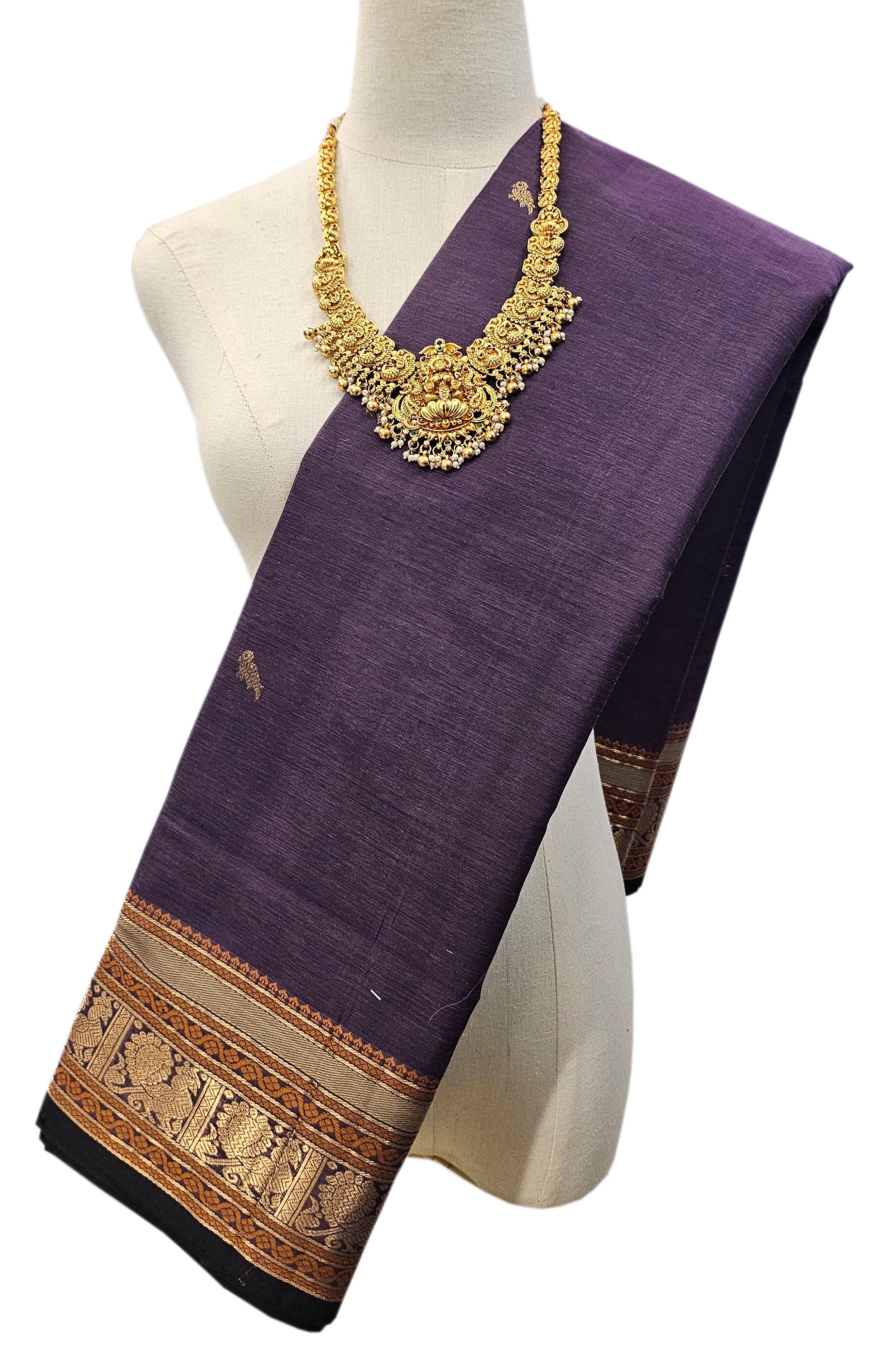 Kanchipuram Pure Silk Cotton Saree