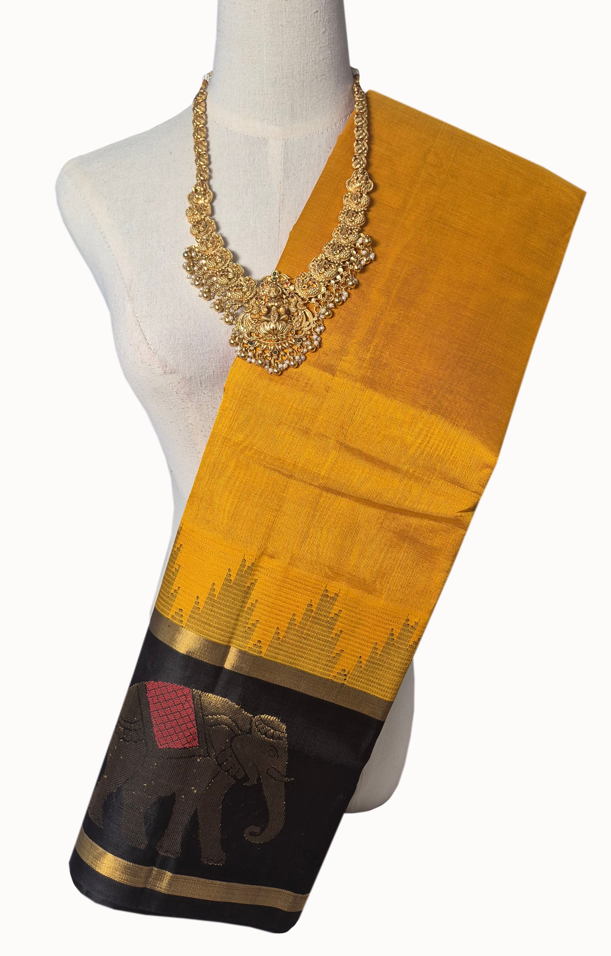 Kanchipuram Pure Silk Cotton Saree