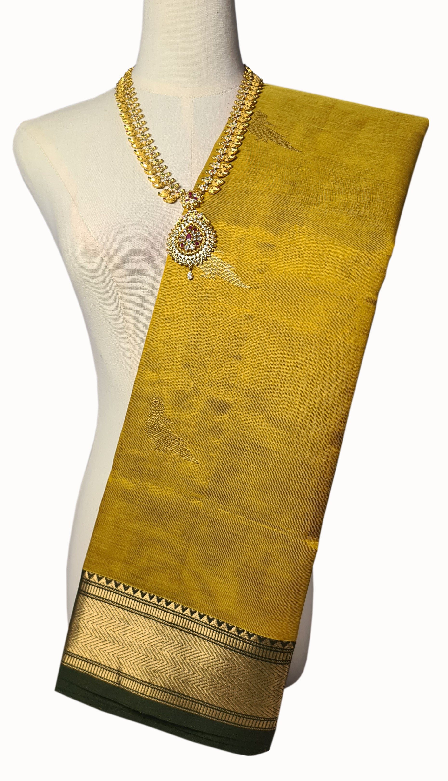 Kanchipuram Pure Silk Cotton Saree