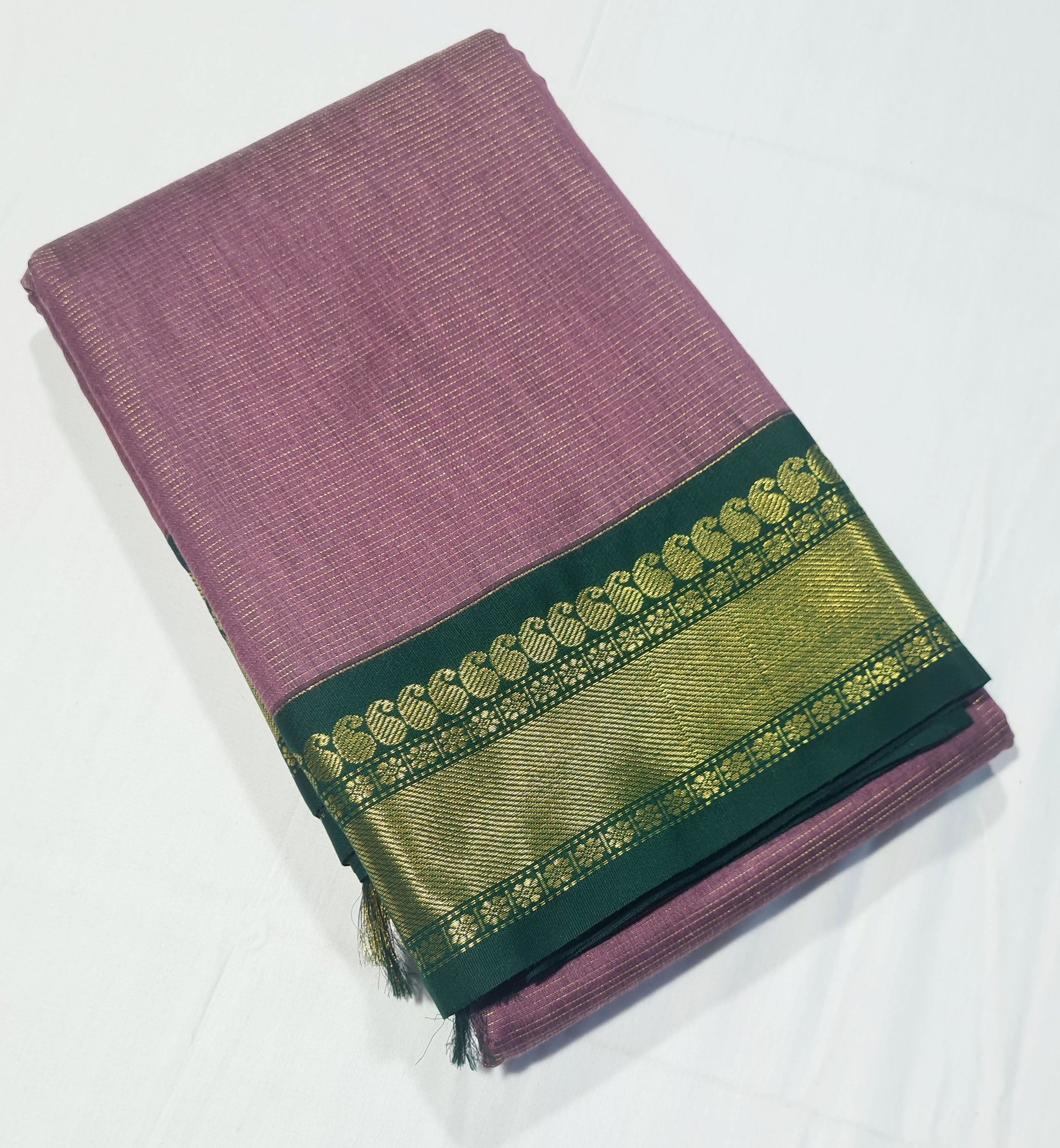 Kanchipuram Agarlic Cotton Sarees