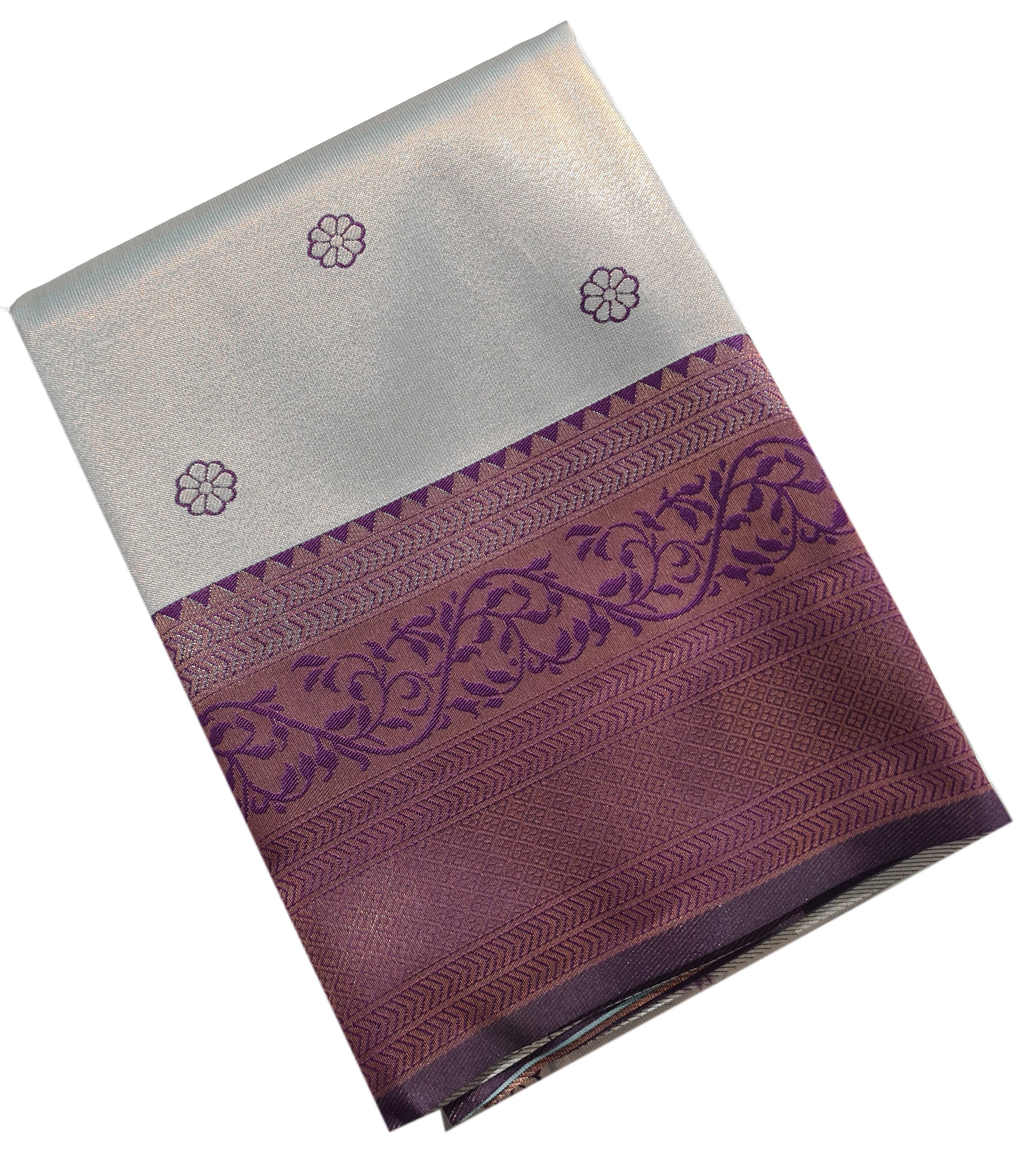 Antique Zari Butta Silk Saree