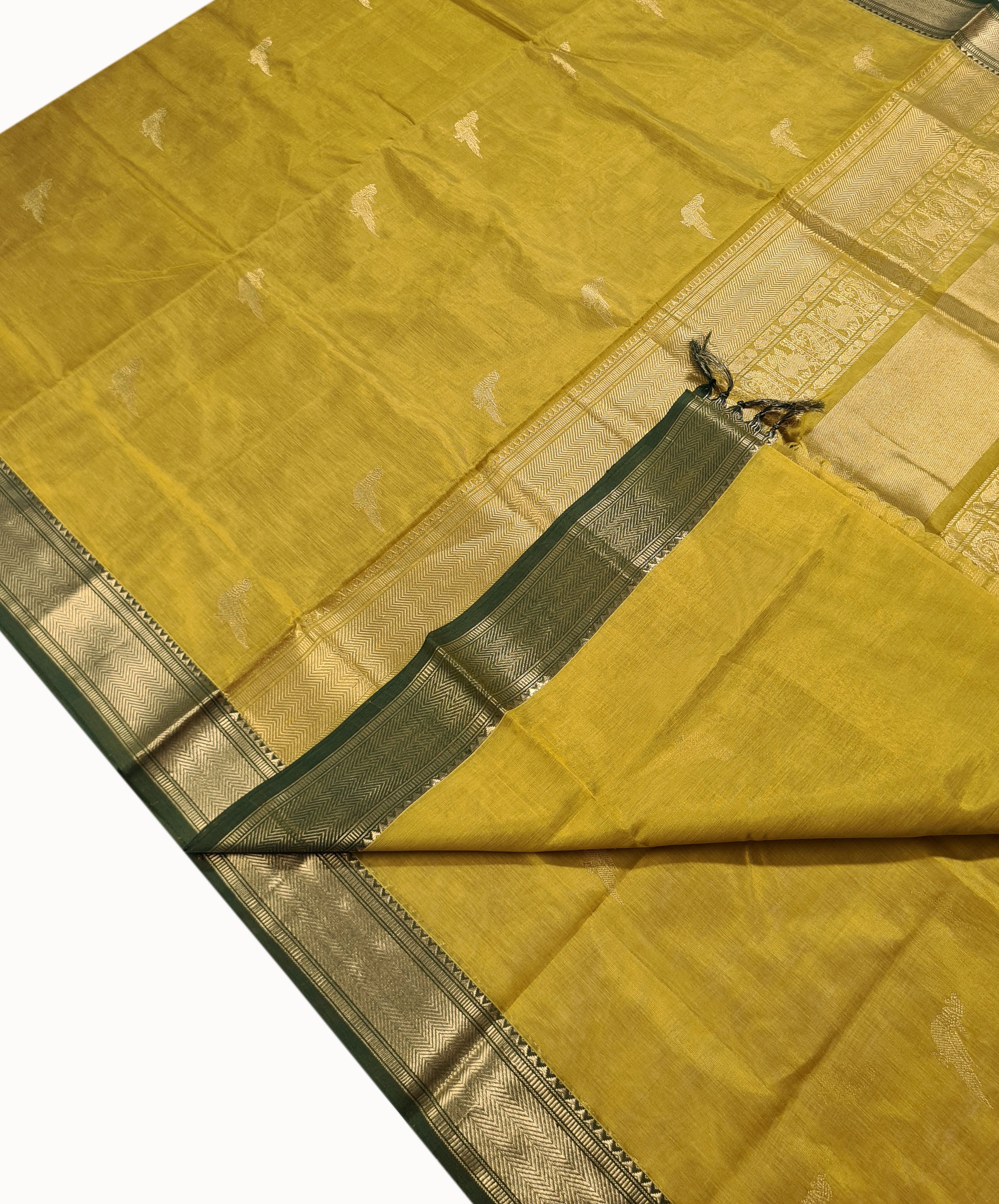 Kanchipuram Pure Silk Cotton Saree