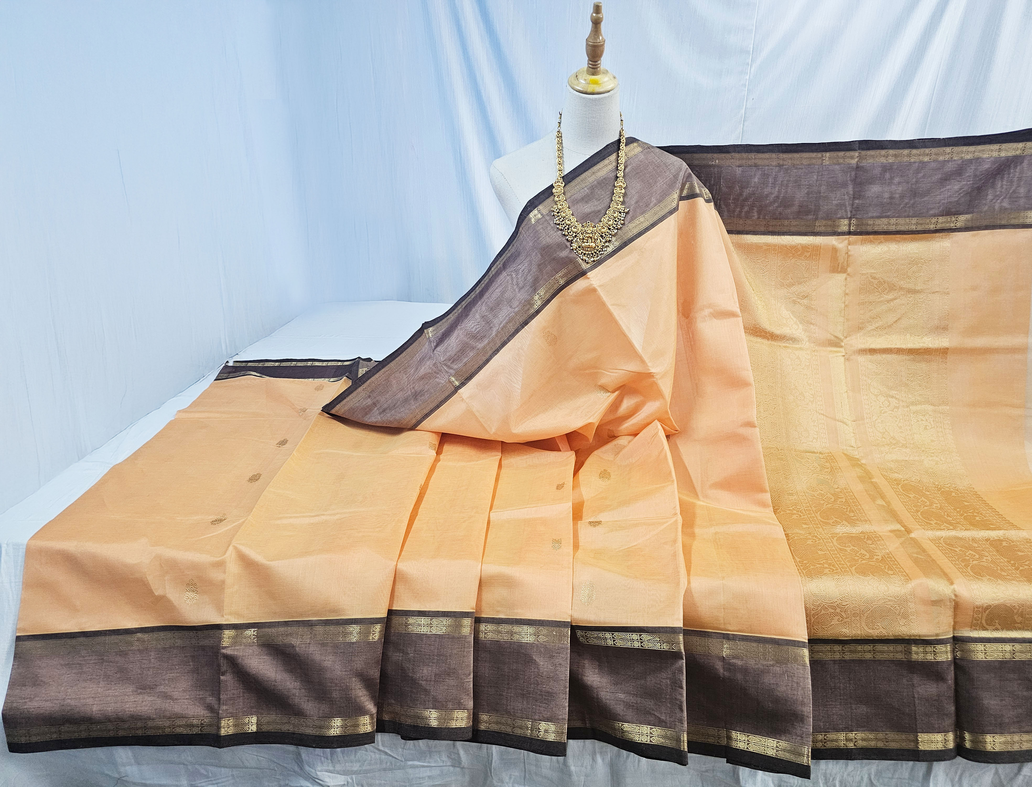 Kanchipuram Pure Silk Cotton Saree