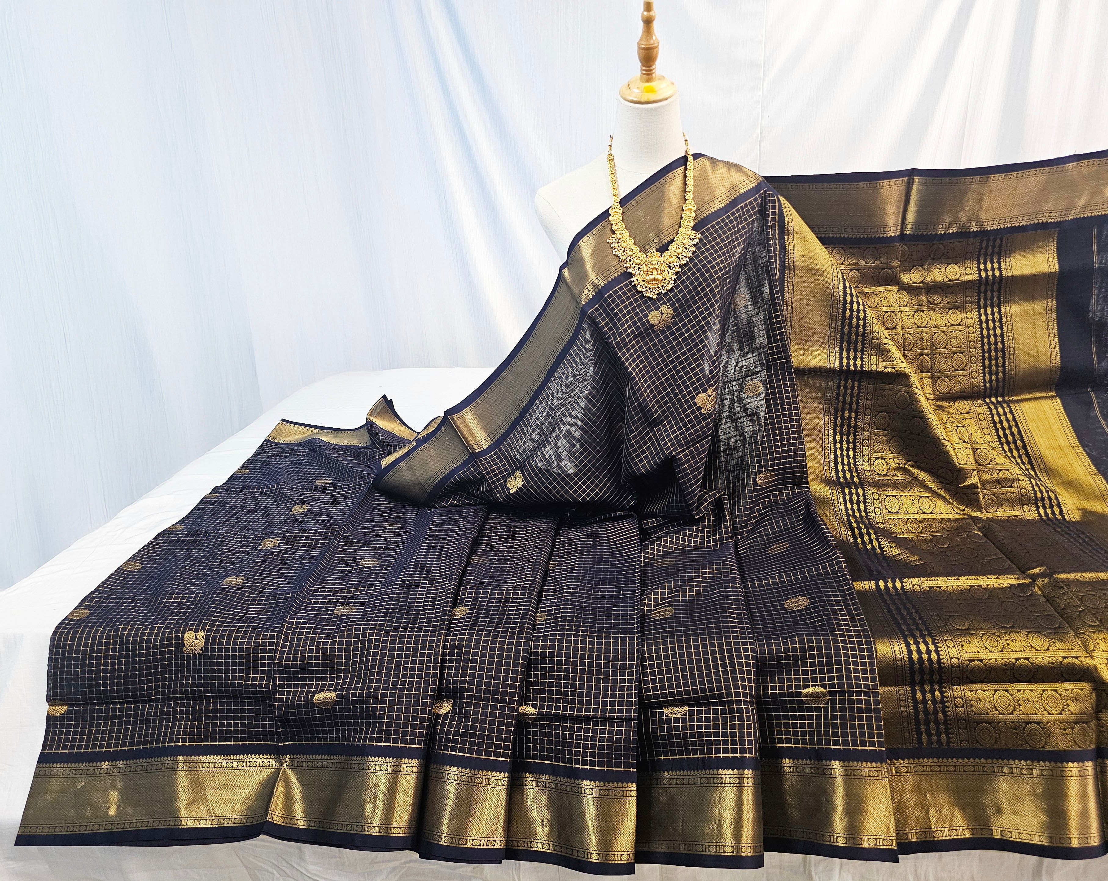 Kanchipuram Pure Silk Cotton Saree