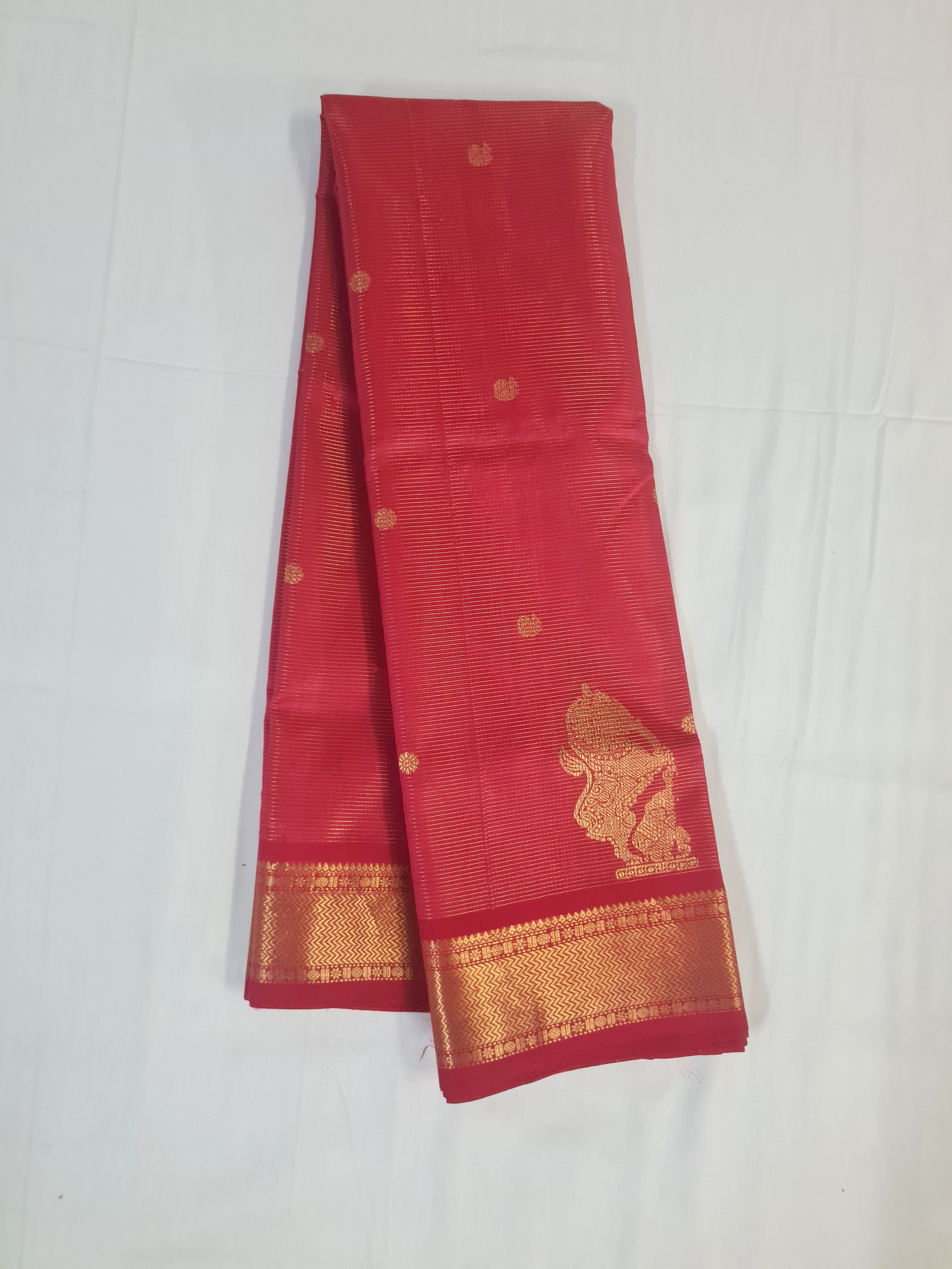 Kanchipuram Pure Silk Cotton Saree