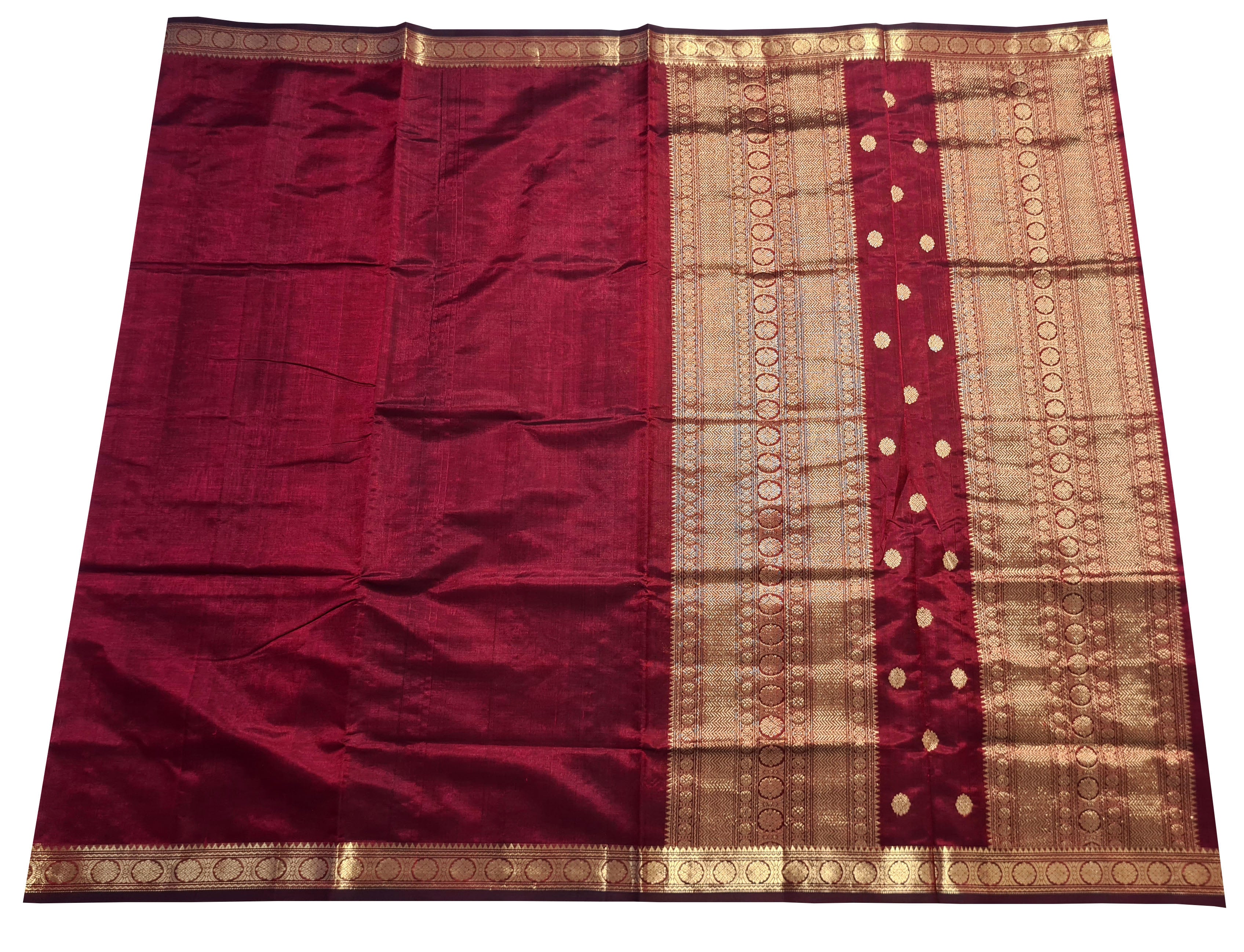 Kanchipuram Pure Silk Cotton Saree