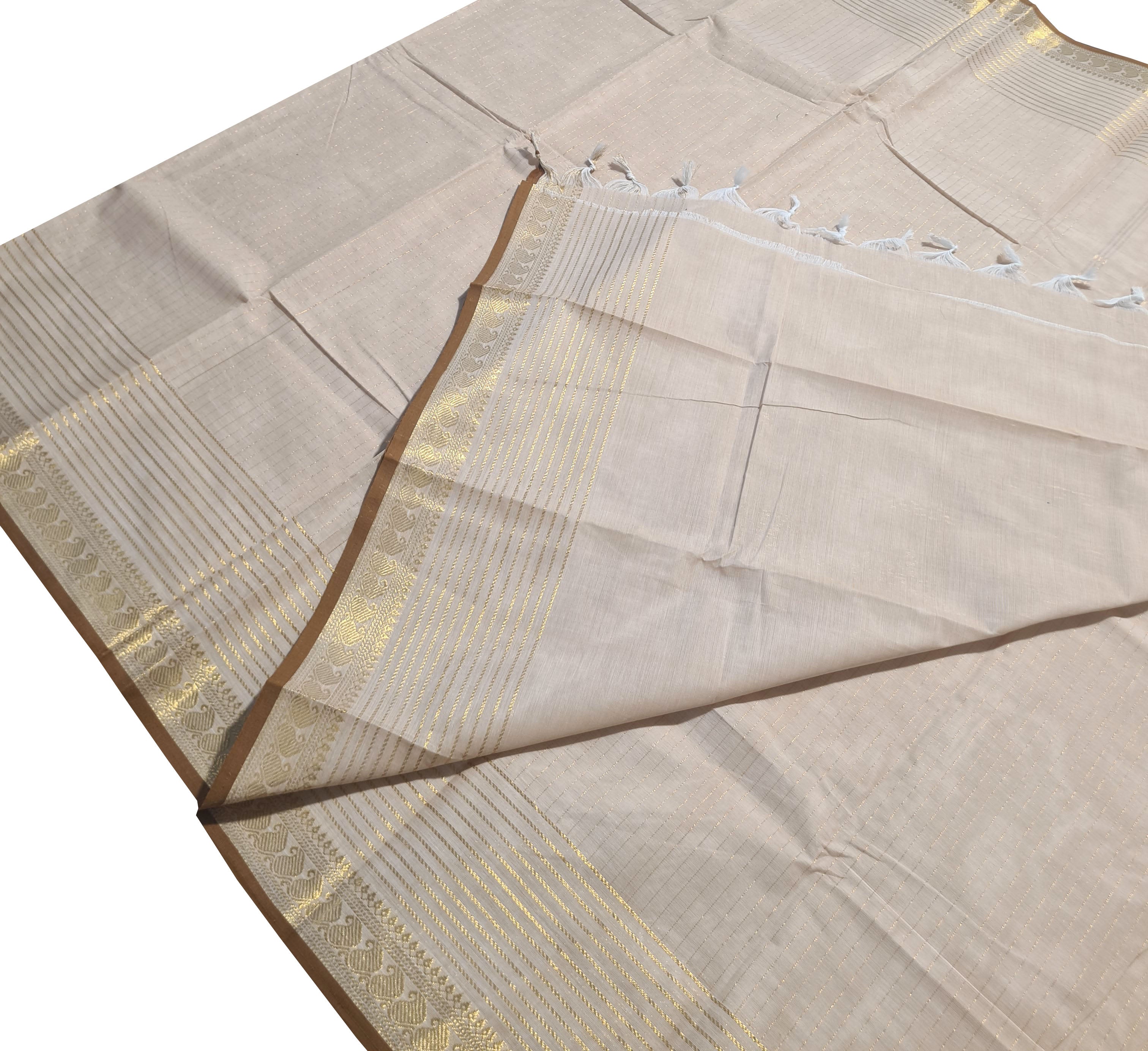 Kanchipuram Agarlic Cotton Sarees
