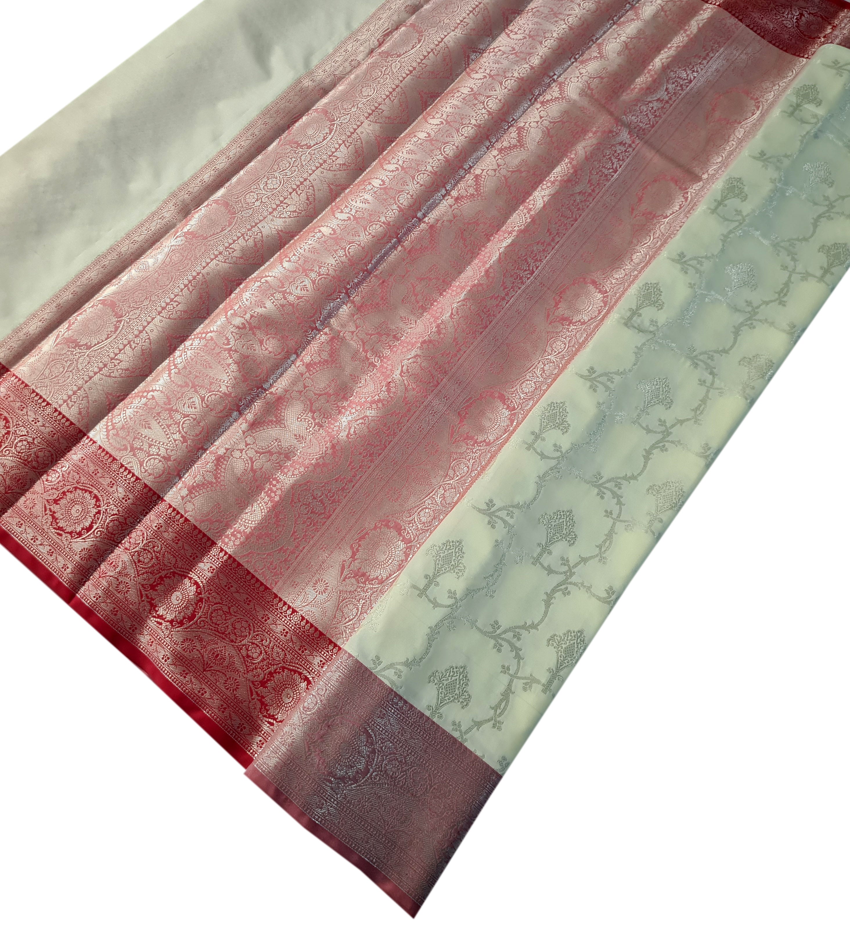 Banarasi Katan Jaal Silk Sarees