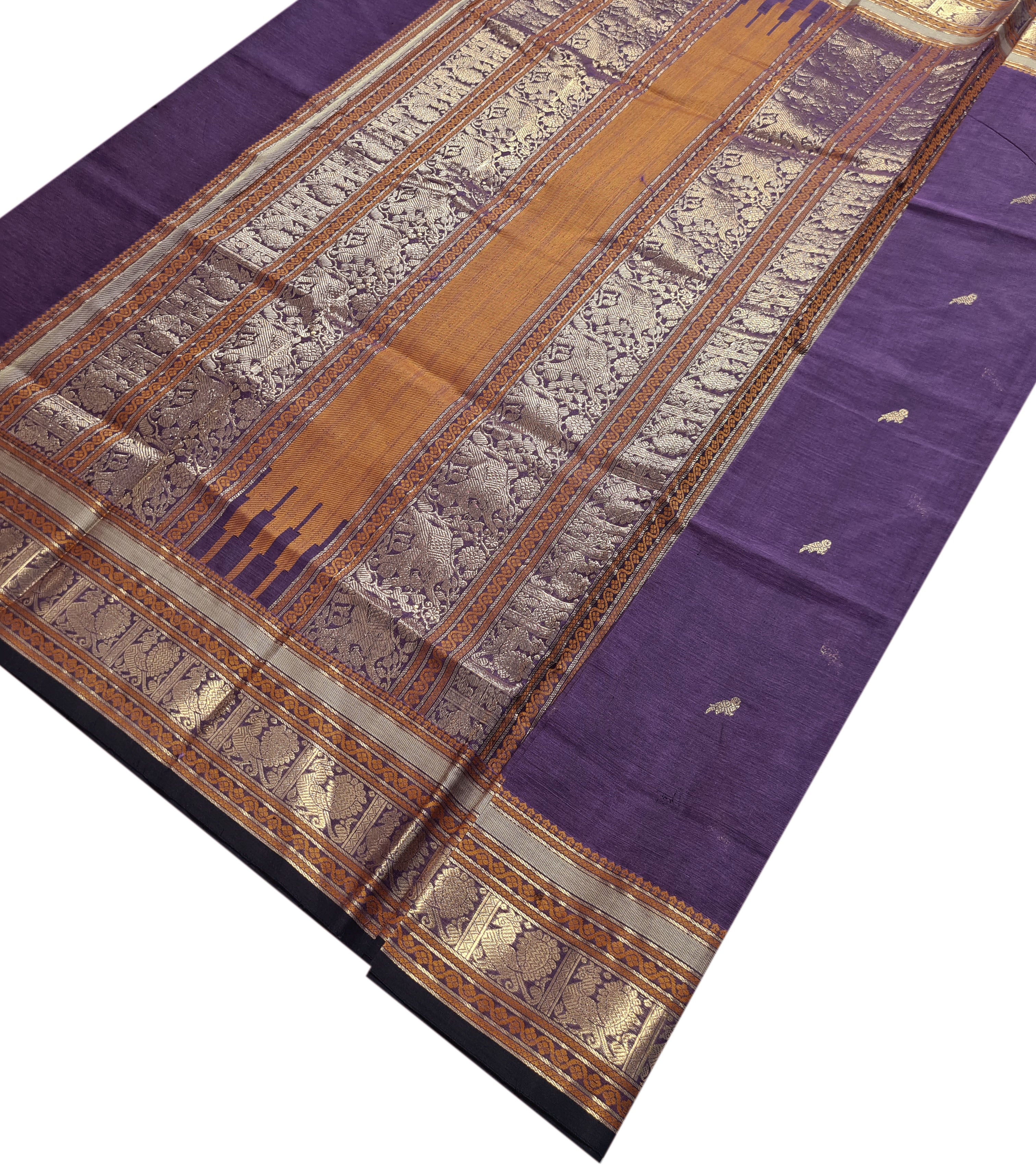 Kanchipuram Pure Silk Cotton Saree