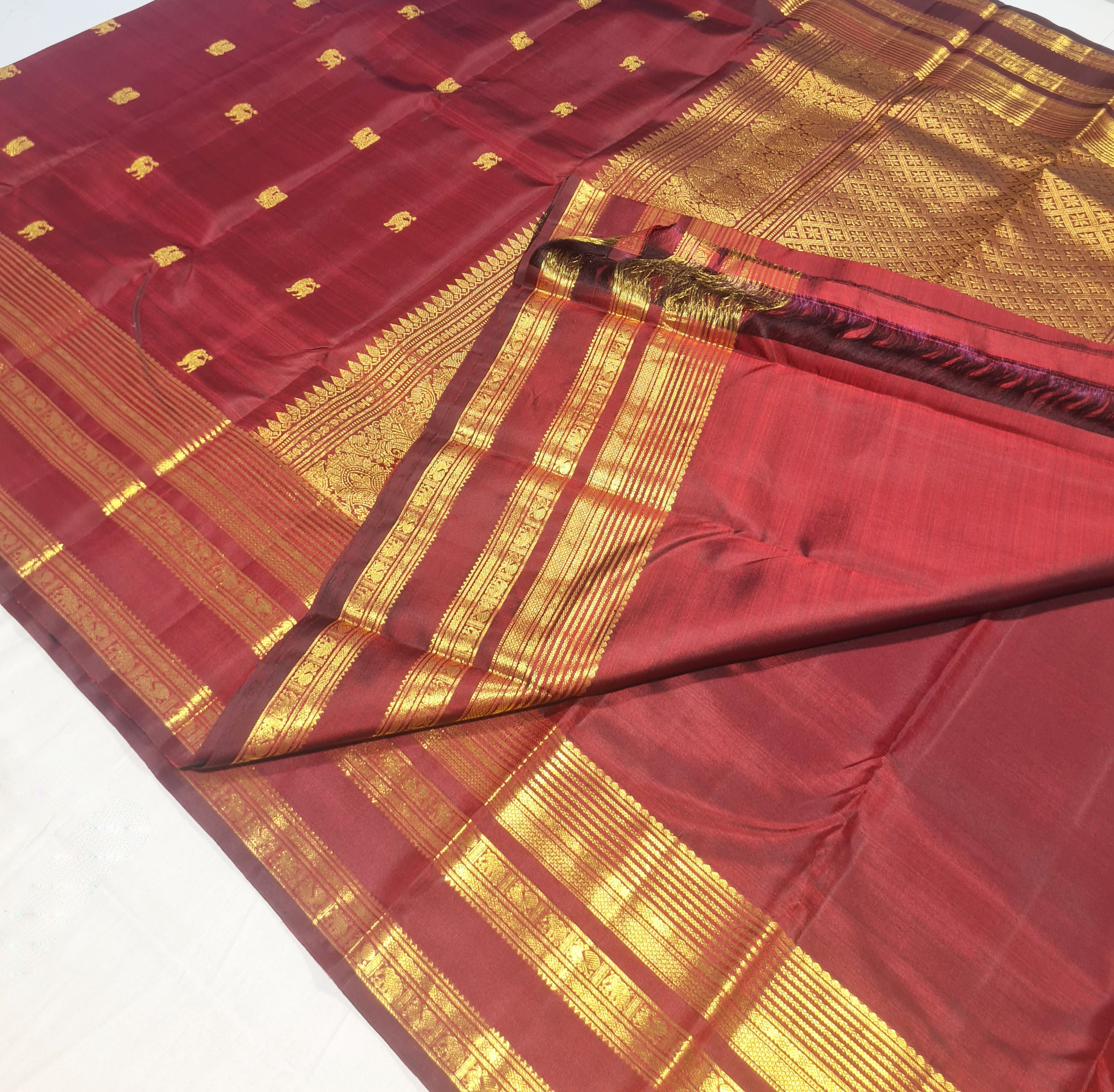 Kanchipuram Pure Silk Saree