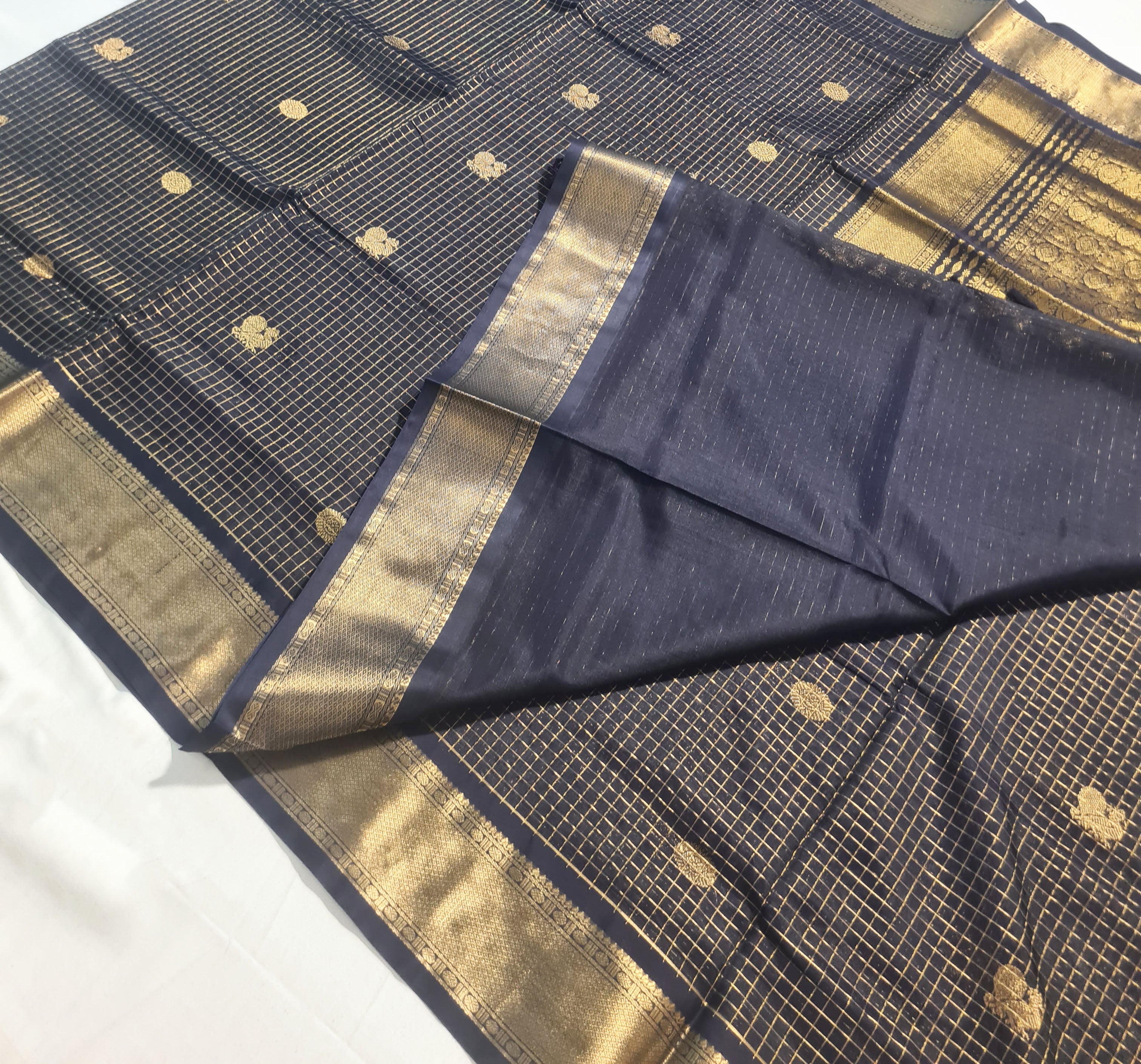 Kanchipuram Pure Silk Cotton Saree