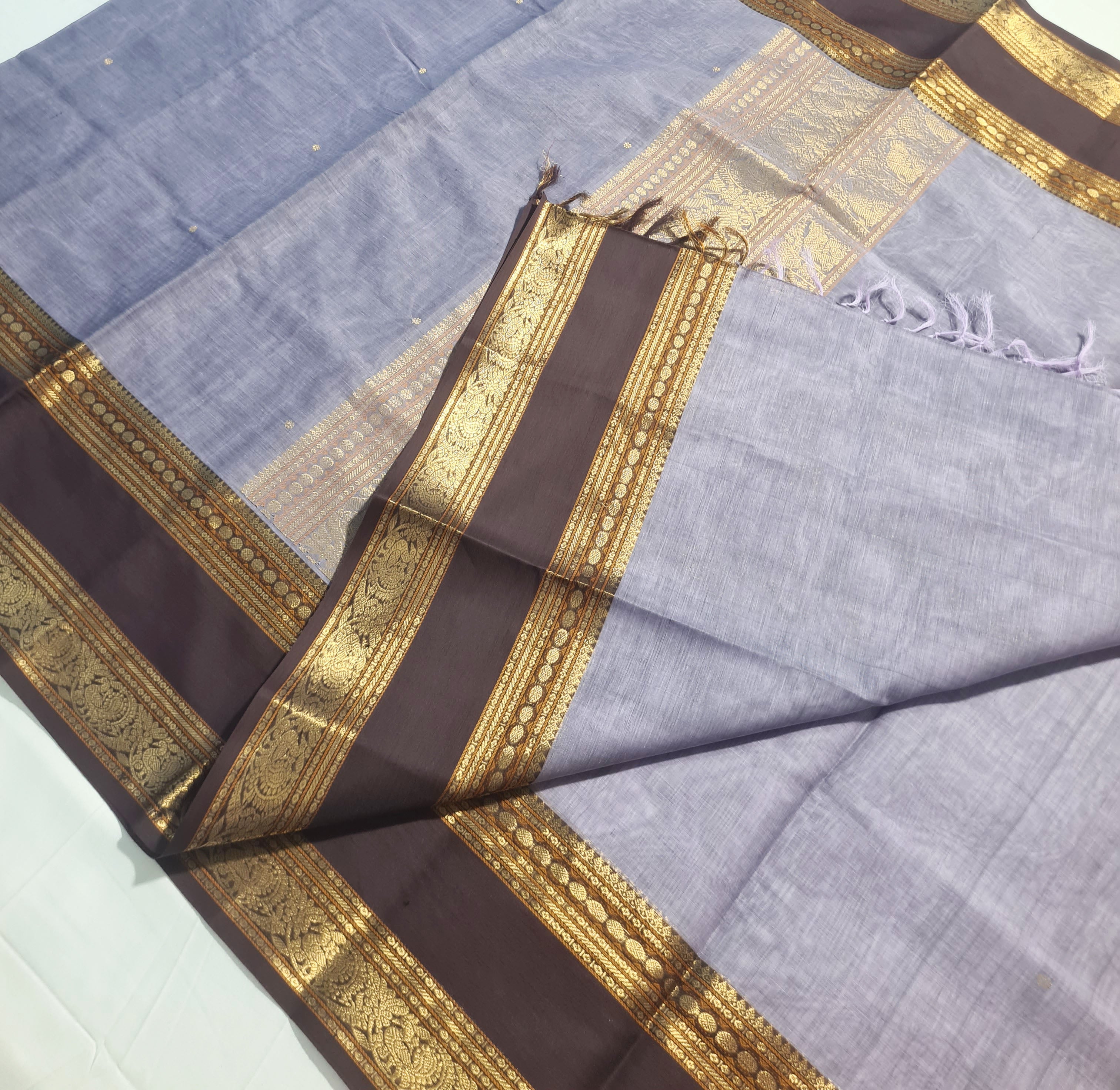 Kanchipuram Pure Silk Cotton Saree