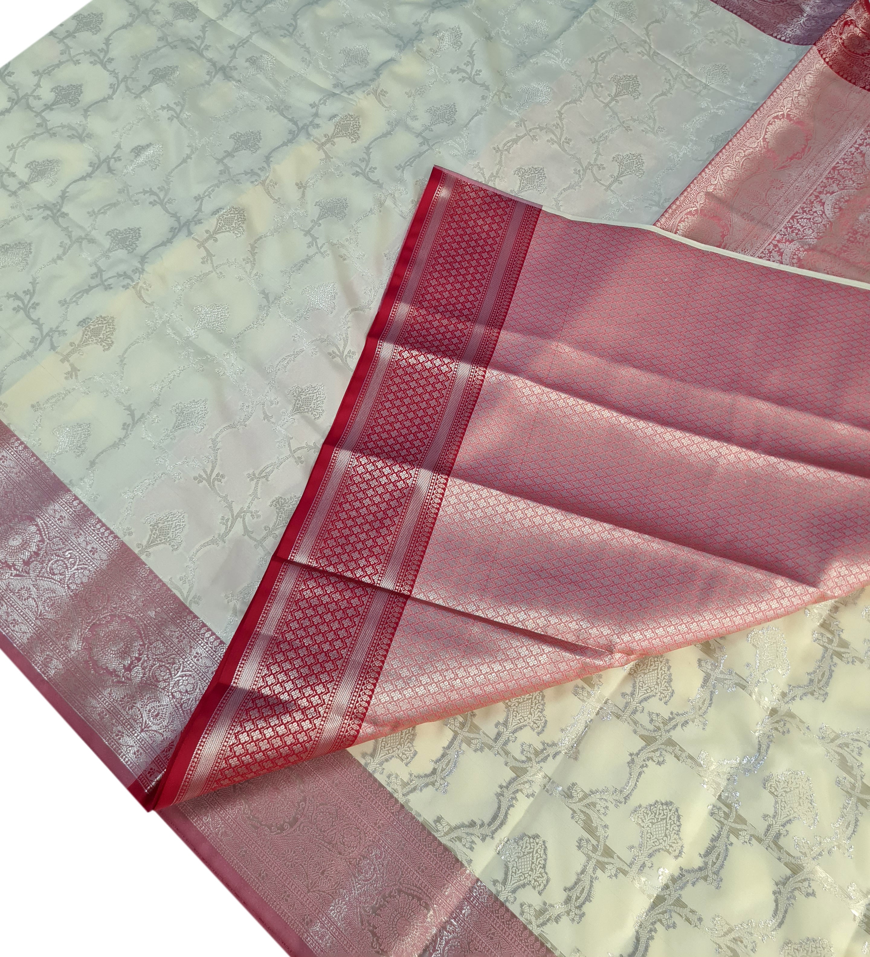 Banarasi Katan Jaal Silk Sarees