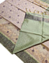 Semi Tussar Antic Design Sarees
