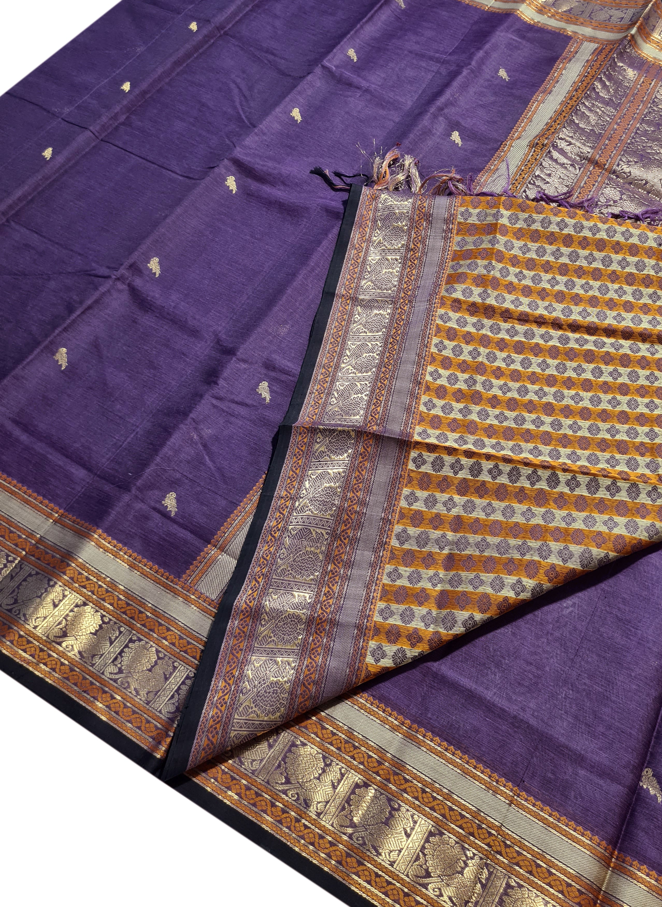 Kanchipuram Pure Silk Cotton Saree