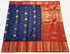 Kanchi Vegan Silk Saree With Contrast Blouse and Rich Jari Pallu